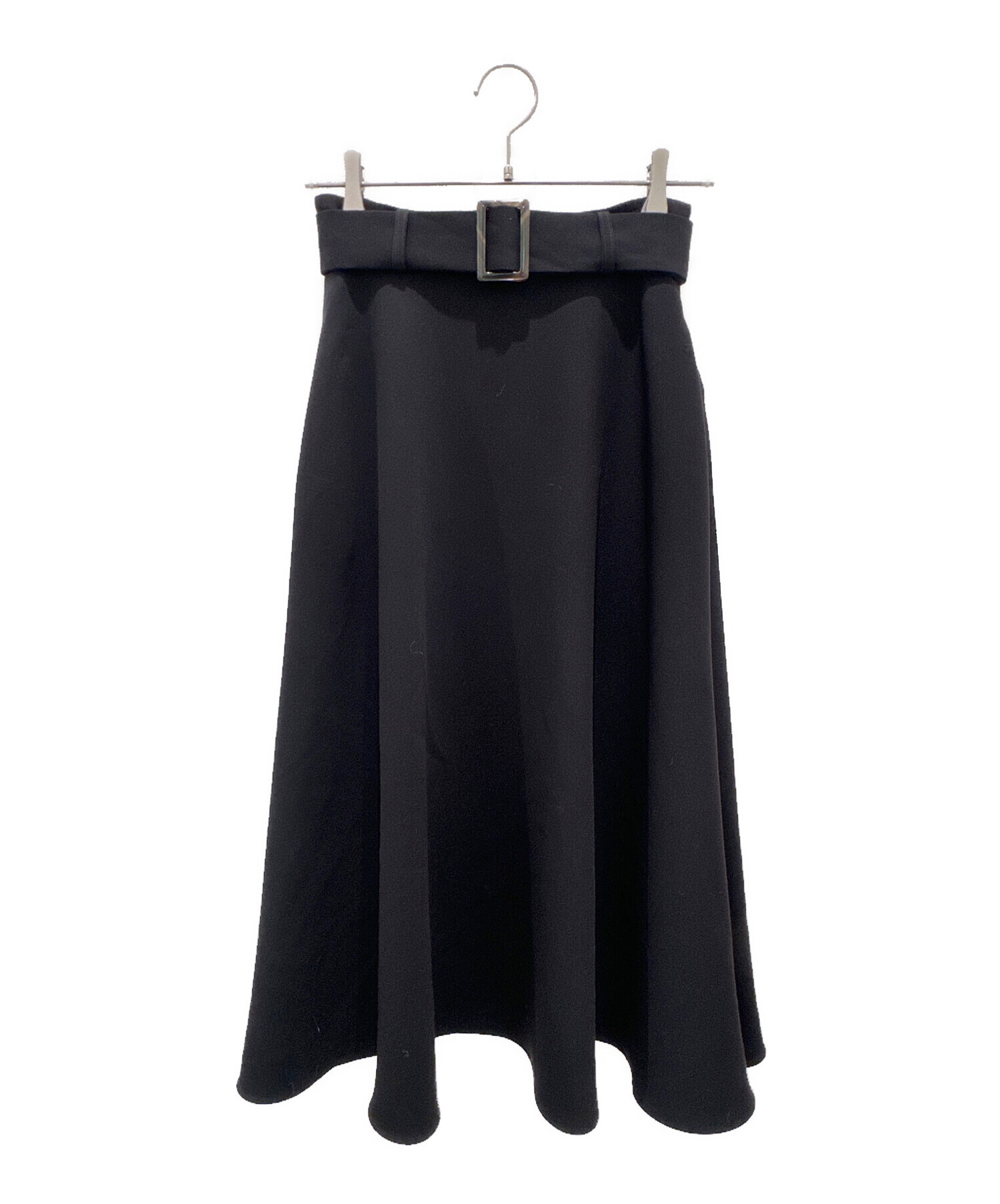 中古・古着通販】ADEAM (アディアム) ベルテッドロングスカート  