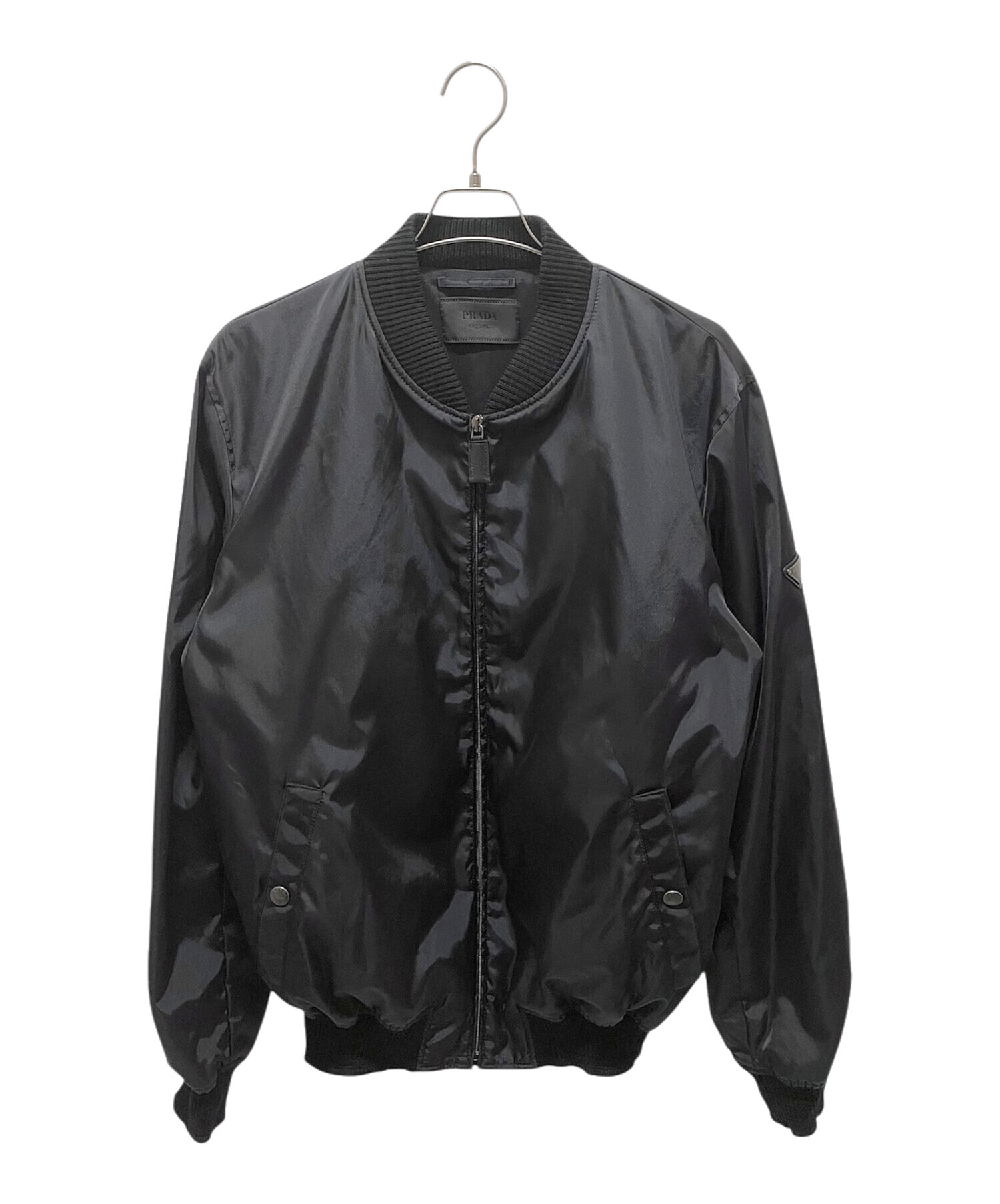 中古・古着通販】PRADA (プラダ) Re-Nylonロゴボンバージャケット