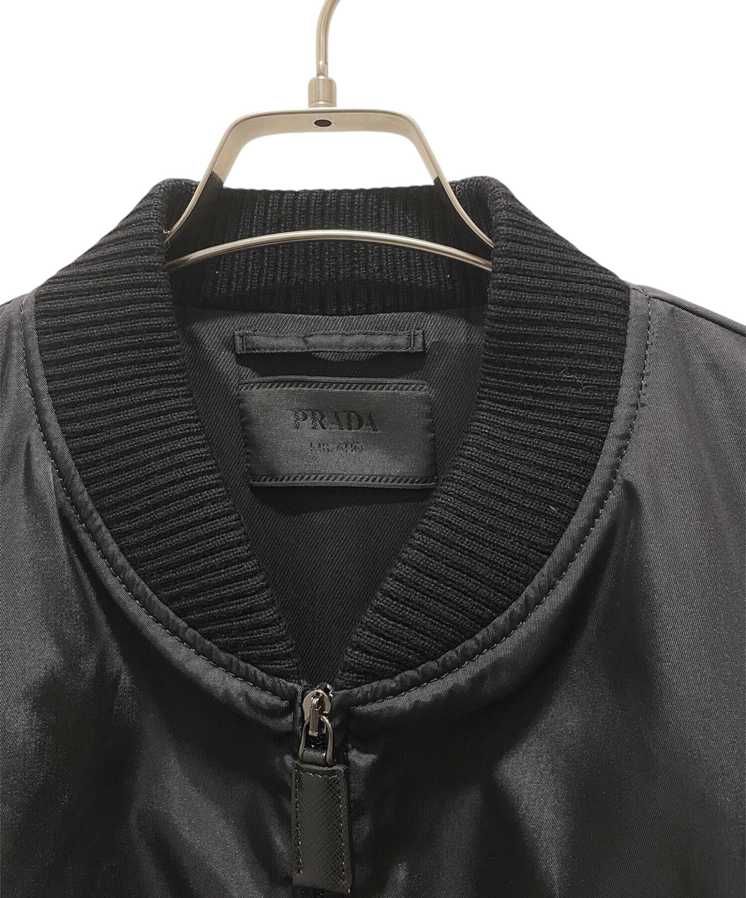 中古・古着通販】PRADA (プラダ) Re-Nylonロゴボンバージャケット