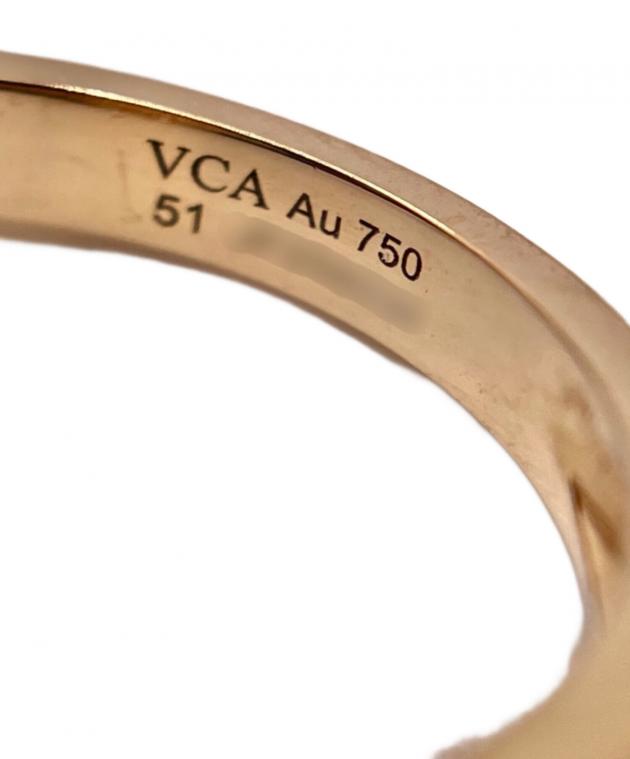 ヴァンクリーフ&アーペル　ヴィンテージアルハンブラリング　ギヨシェ　51　YG 名古屋】【VAN CLEEF&ARPELS】ヴァンクリーフ&アーペル ヴィンテージ