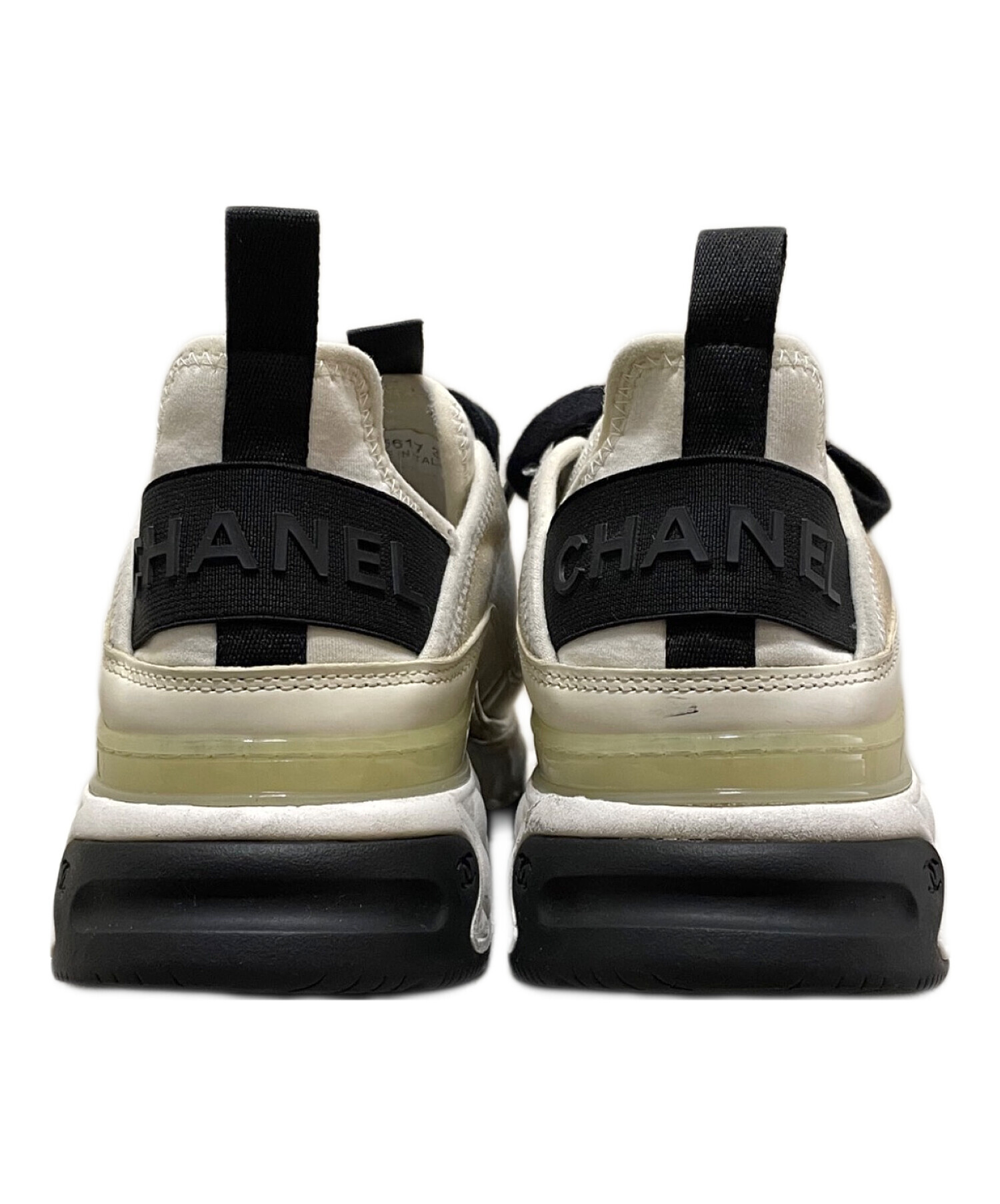 中古・古着通販】CHANEL (シャネル) CC ロゴスニーカー オフホワイト 