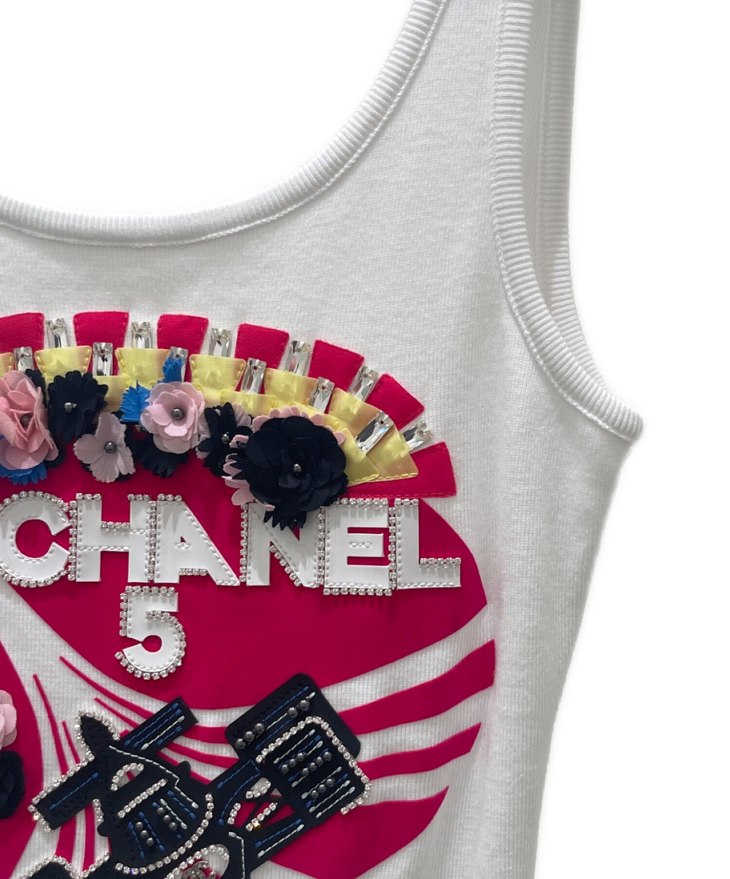 中古・古着通販】CHANEL (シャネル) P74 フォーミュラ1ノースリーブ