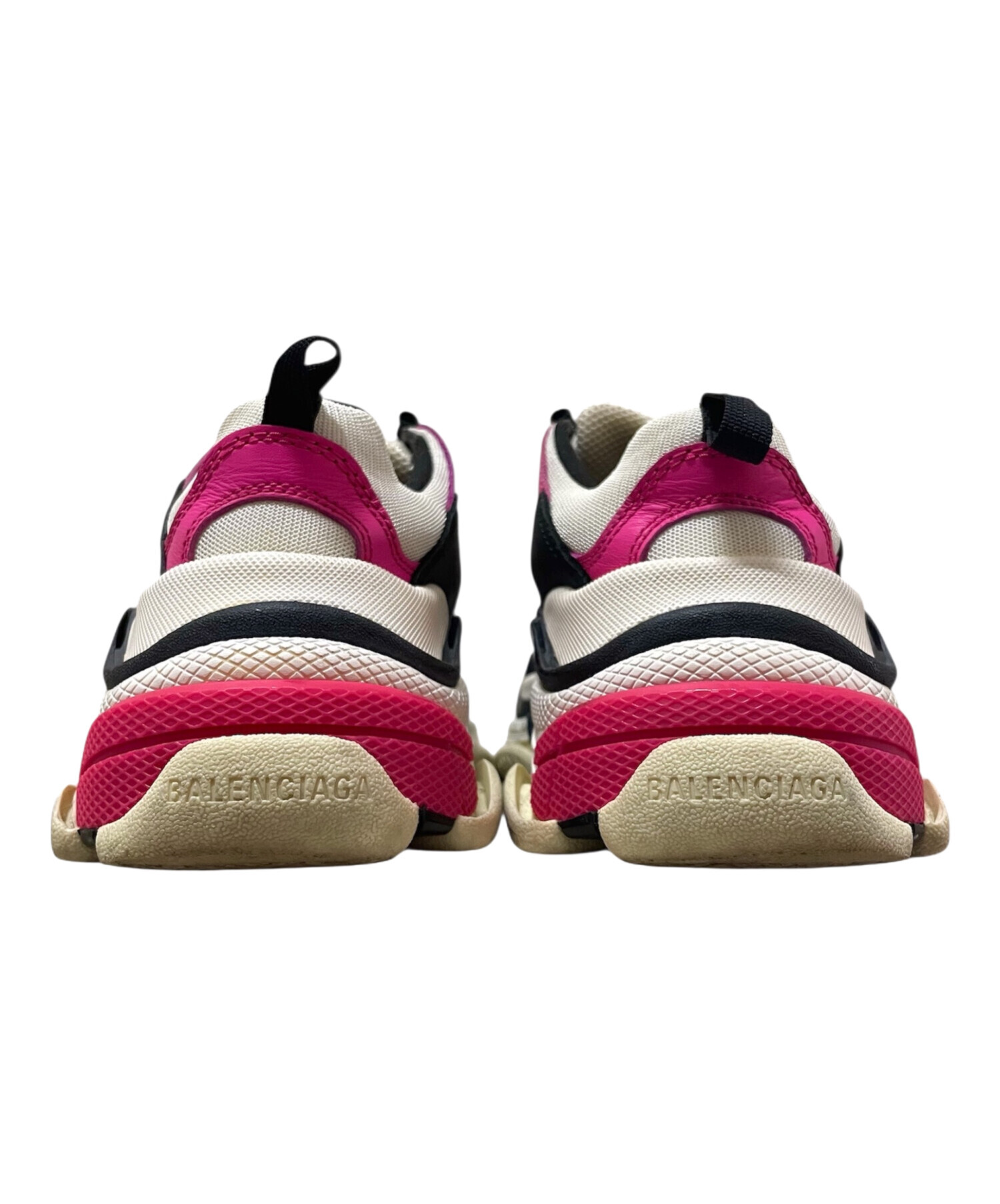 中古・古着通販】BALENCIAGA (バレンシアガ) トリプルS ピンク サイズ 