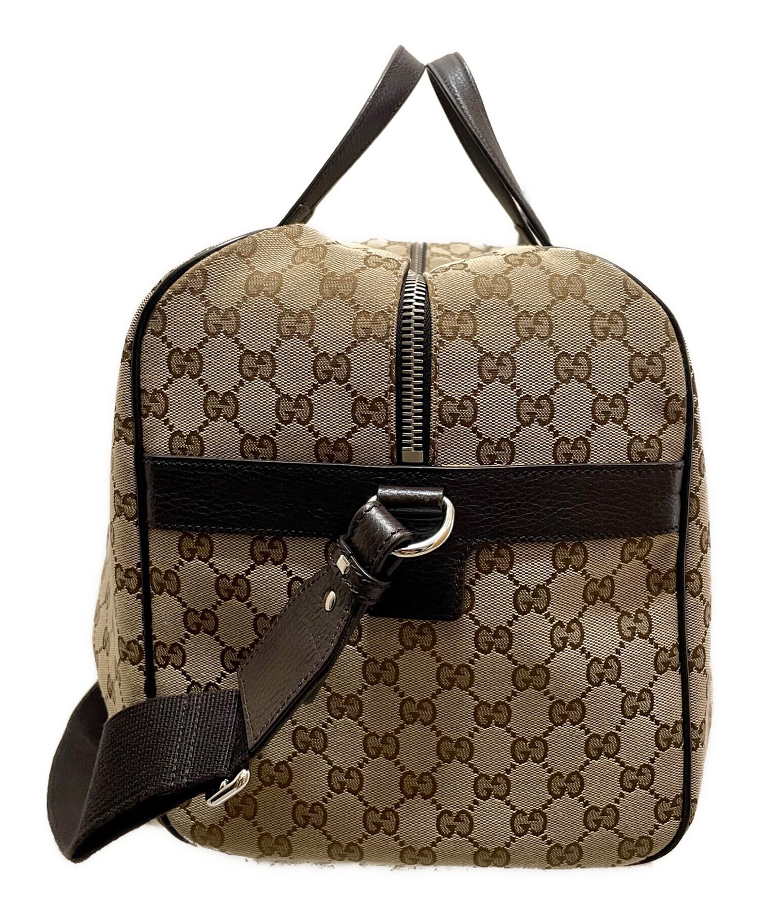 Gucci GGキャンバス ボストンバッグ中古品 保証書なし Gucci GG