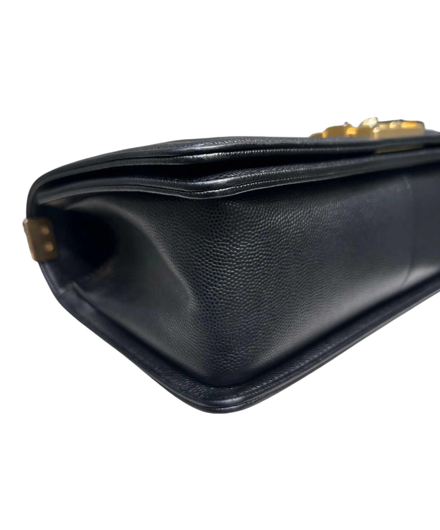 中古・古着通販】CHANEL (シャネル) ボーイシャネル25 ブラック