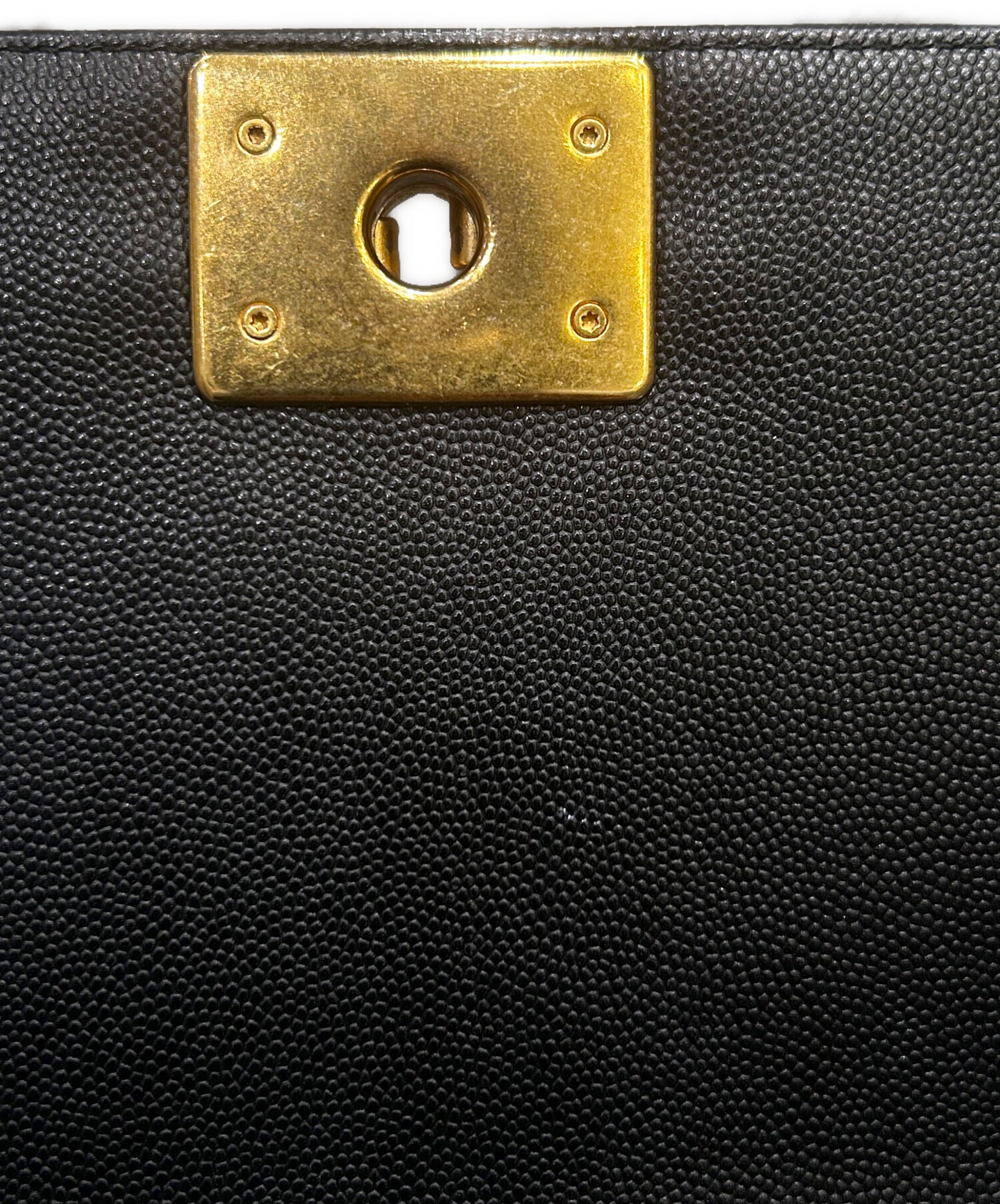 中古・古着通販】CHANEL (シャネル) ボーイシャネル25 ブラック