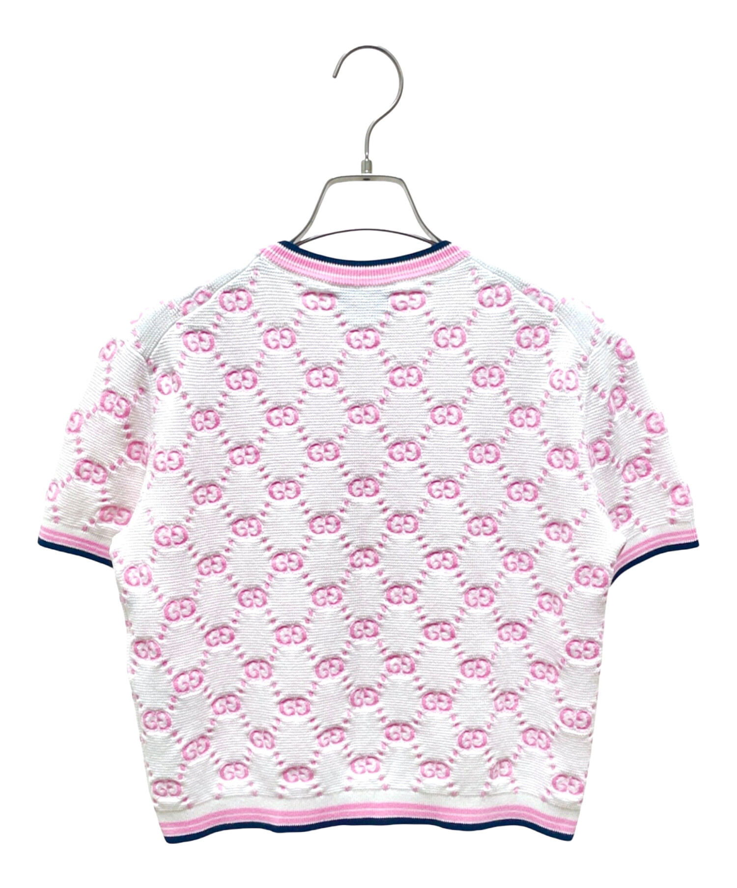 中古・古着通販】GUCCI (グッチ) GGラウンドネックコットンニット