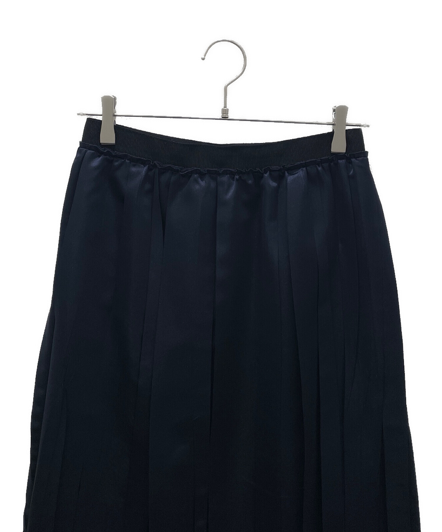 中古・古着通販】CYCLAS (シクラス) プリーツロングスカート ネイビー