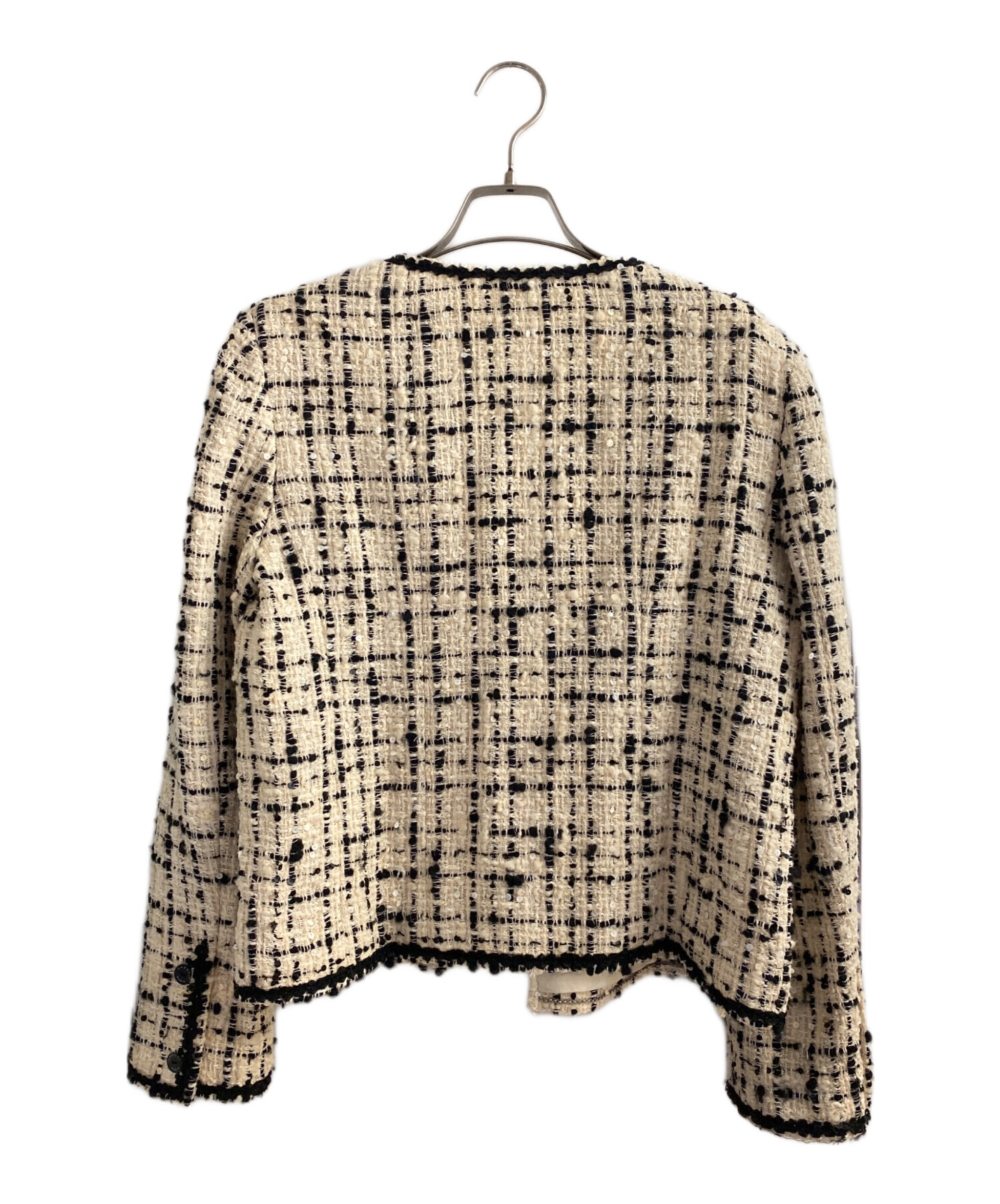 90s CHANEL vintage ビーズ スパンコール刺繍 装飾ジャケット 90s CHANEL vintage ビーズ スパンコール刺繍 装飾ジャケット 【公式通販】
