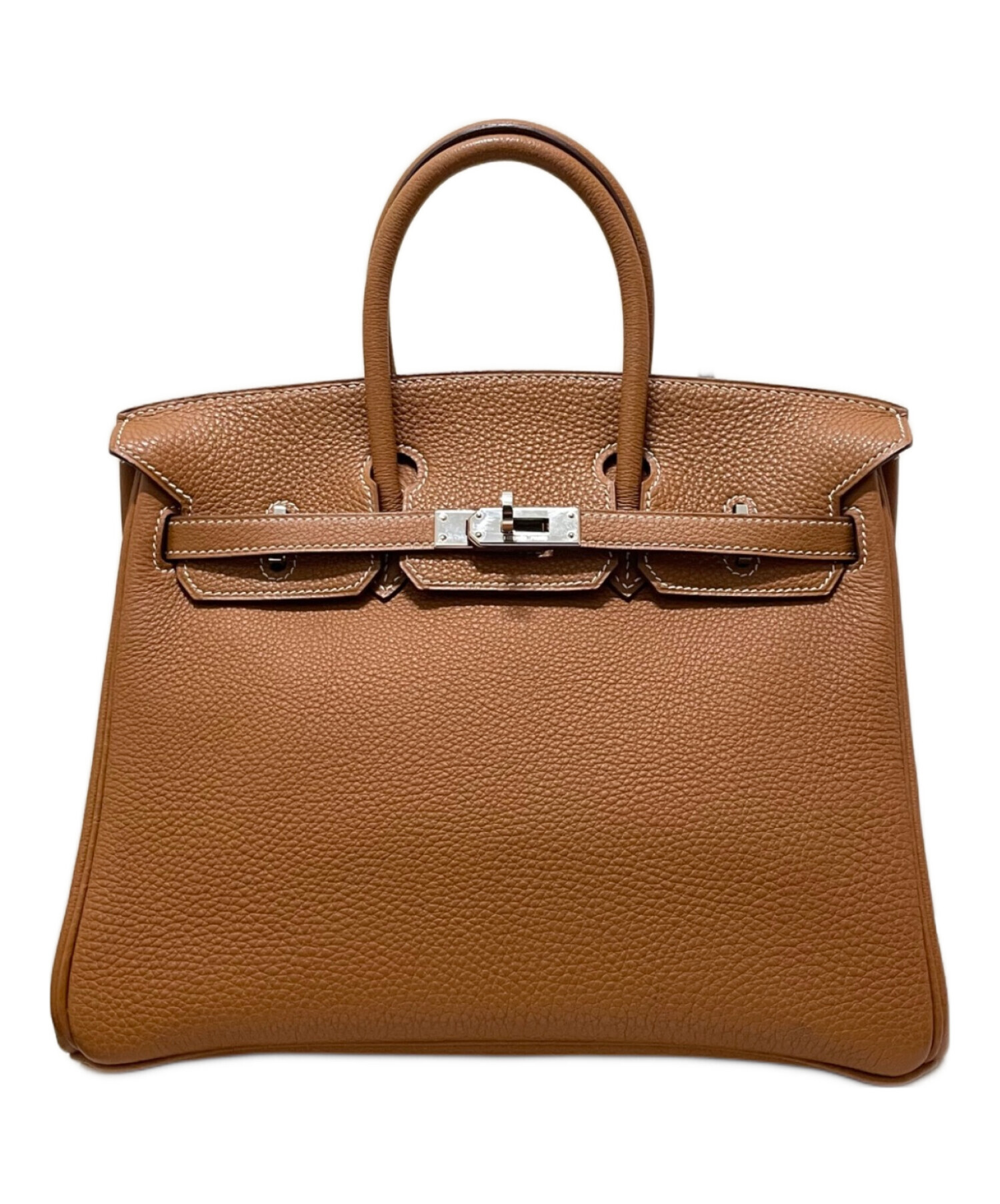 中古・古着通販】HERMES (エルメス) バーキン25/シルバー金具/トゴ 