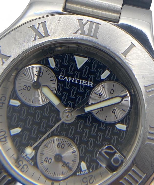 中古・古着通販】Cartier (カルティエ) ヴァンテアン 21 クロノスカフ
