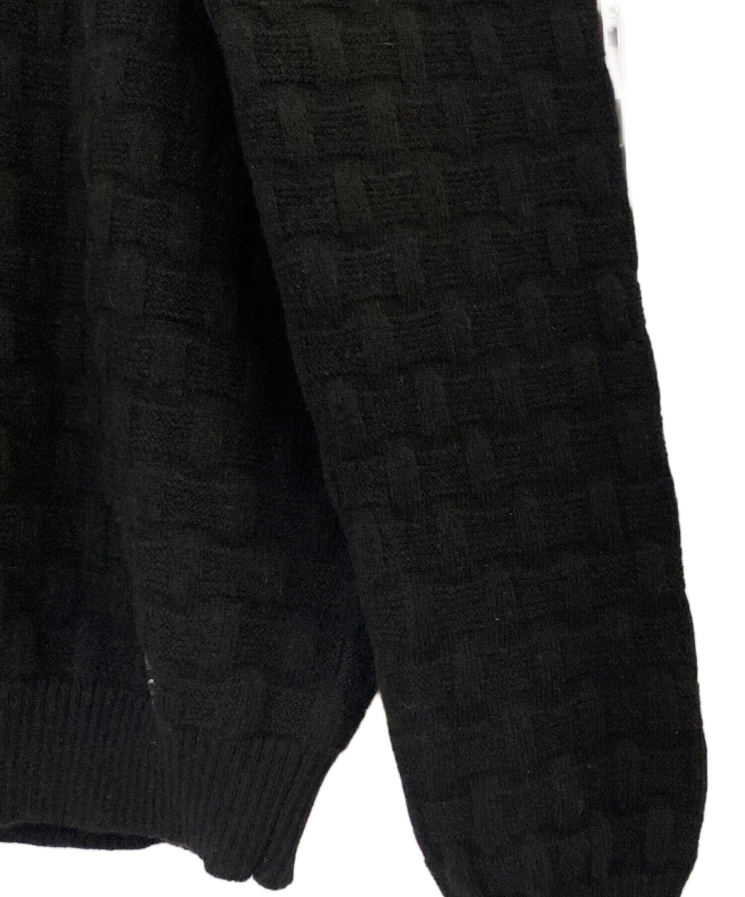 中古・古着通販】CHANEL (シャネル) タートルネックニット ブラック