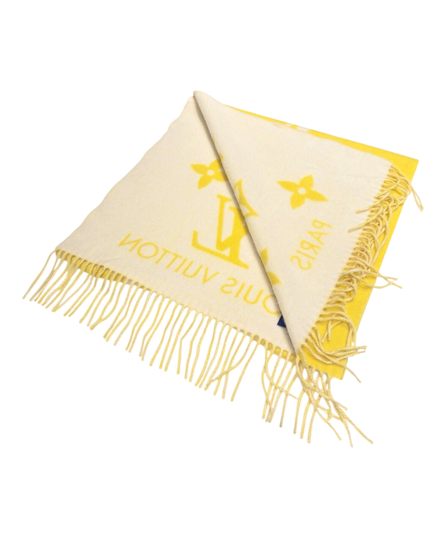 LOUIS VUITTON マフラーレイキャビック　新品未使用品 中古・古着通販】LOUIS VUITTON (ルイ ヴィトン) マフラー