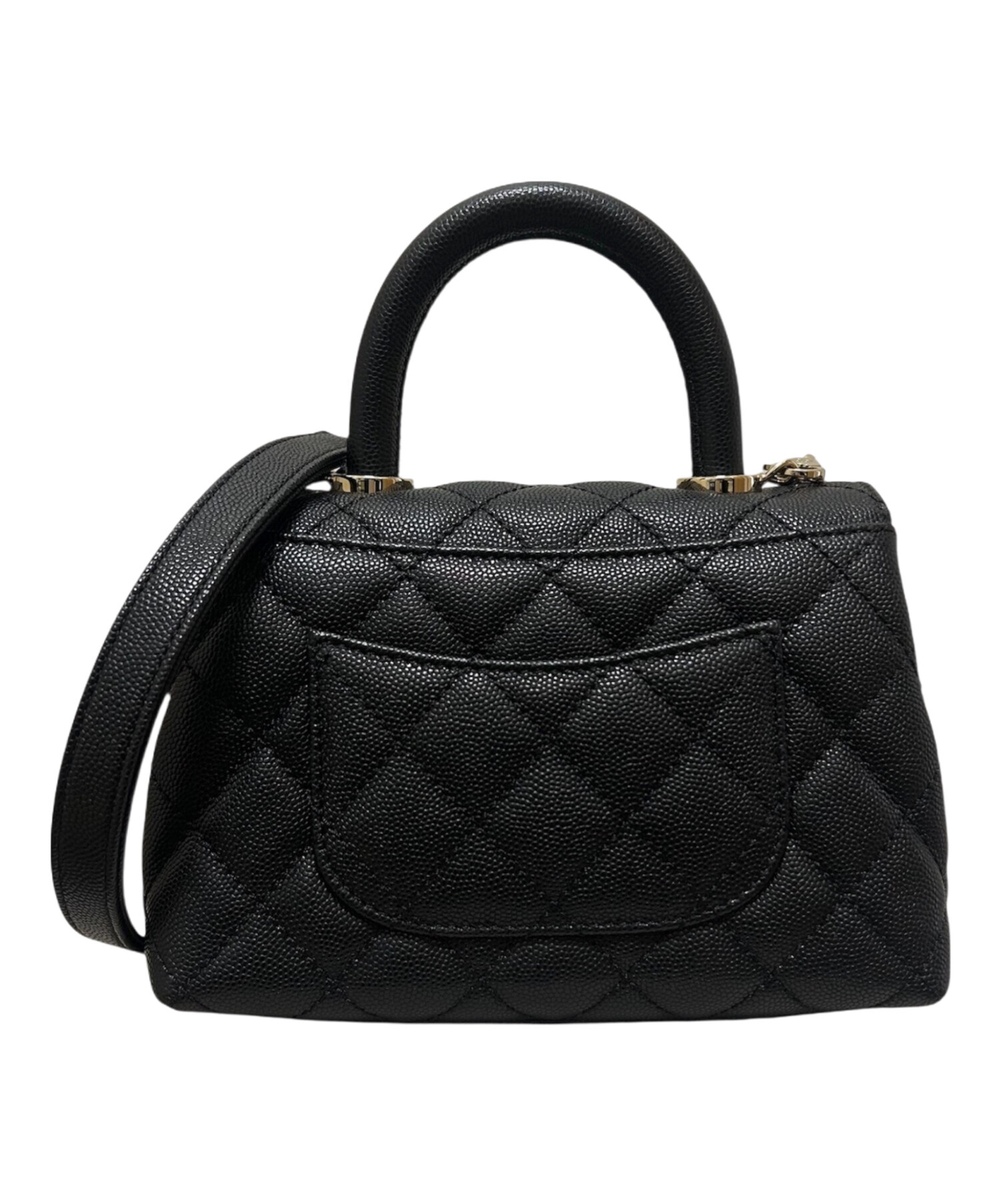 中古・古着通販】CHANEL (シャネル) ココハンドル19/ゴールド金具