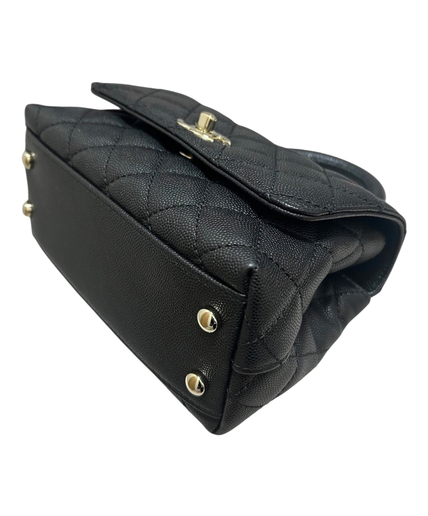 中古・古着通販】CHANEL (シャネル) ココハンドル19/ゴールド金具