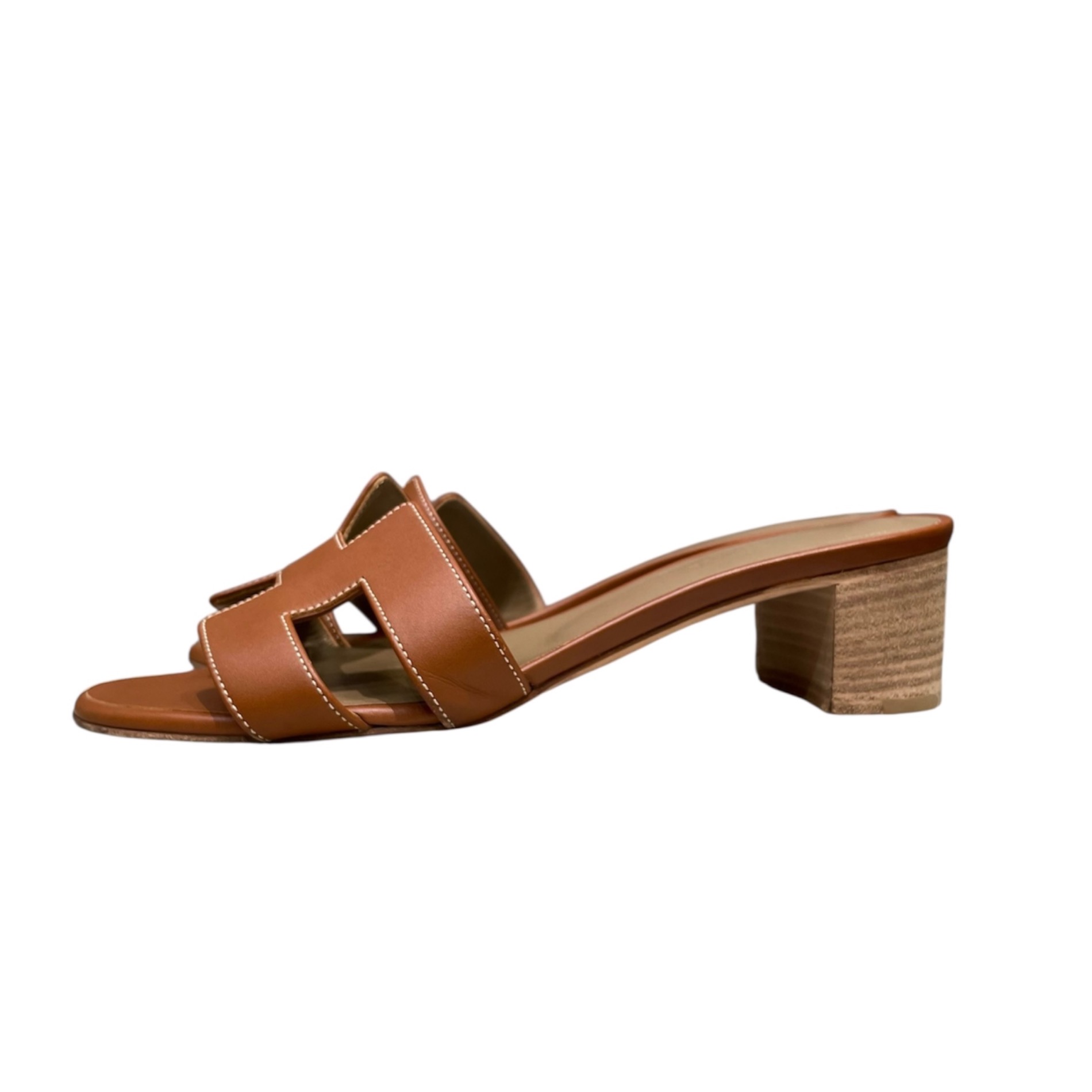 中古・古着通販】HERMES (エルメス) オアジスサンダル ブラウン サイズ