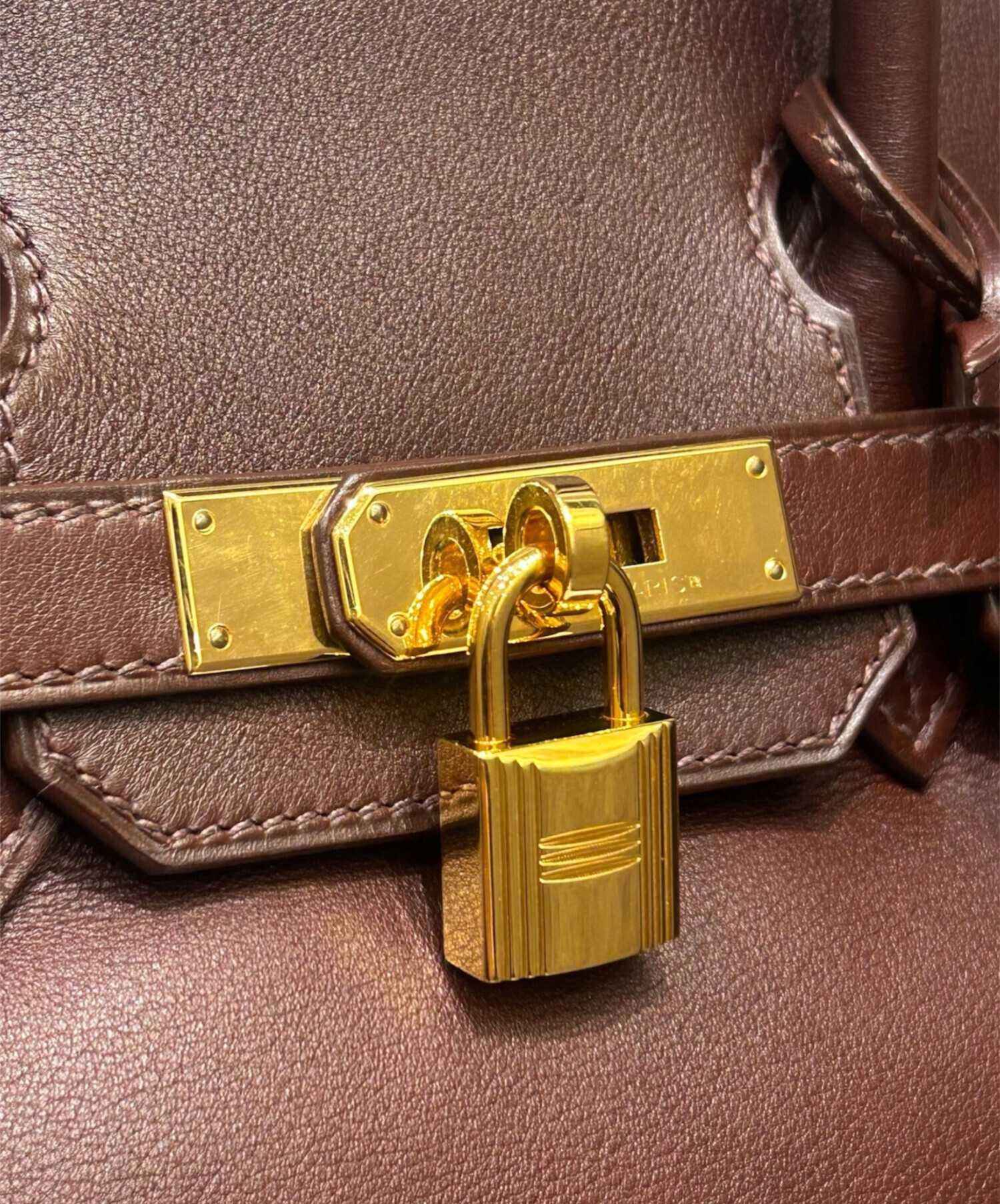 中古・古着通販】HERMES (エルメス) バーキン30/ゴールド金具/ヴォー