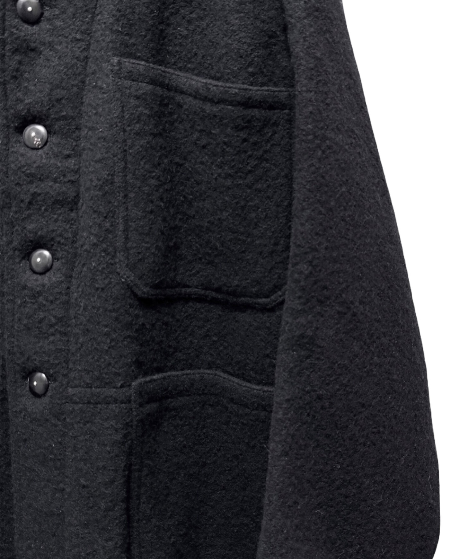 正規　Maison Margiela ウール　アウター　ジャケット38 Maison Margiela カシミアウールジャケット | ブラック | FARFETCH JP