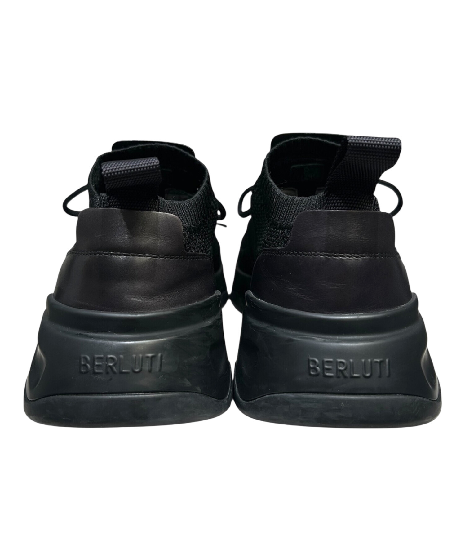 中古・古着通販】Berluti (ベルルッティ) シャドウ ニット＆レザー
