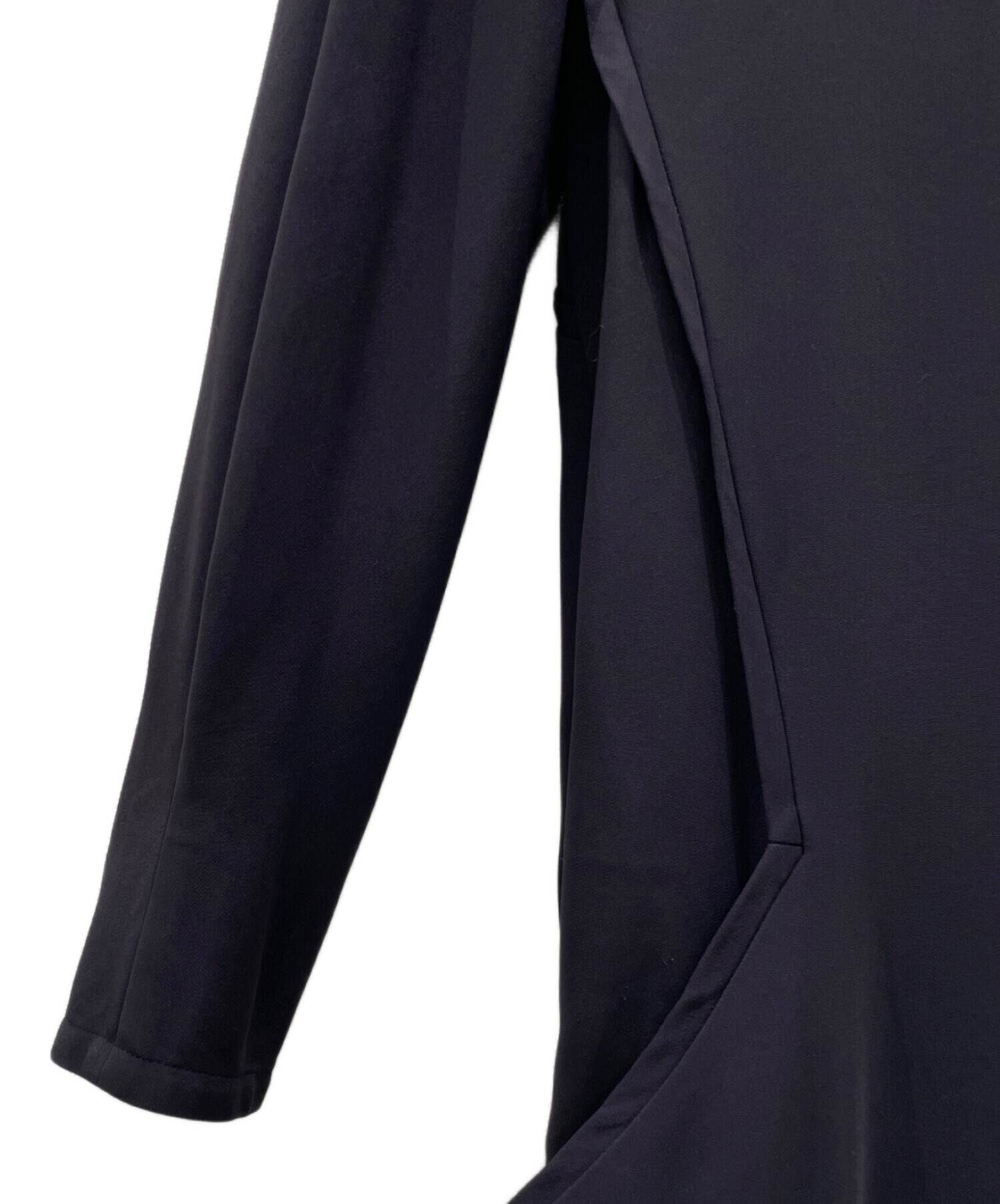 中古・古着通販】CYCLAS (シクラス) 長袖ロングワンピース ネイビー