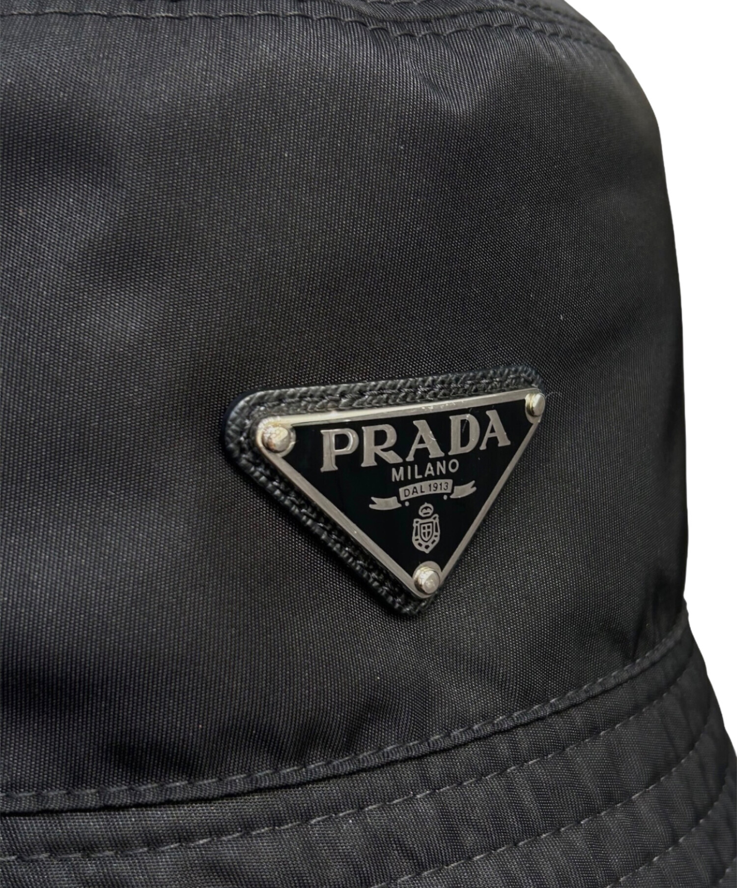 中古・古着通販】PRADA (プラダ) Re-Nylon バケットハット ブラック
