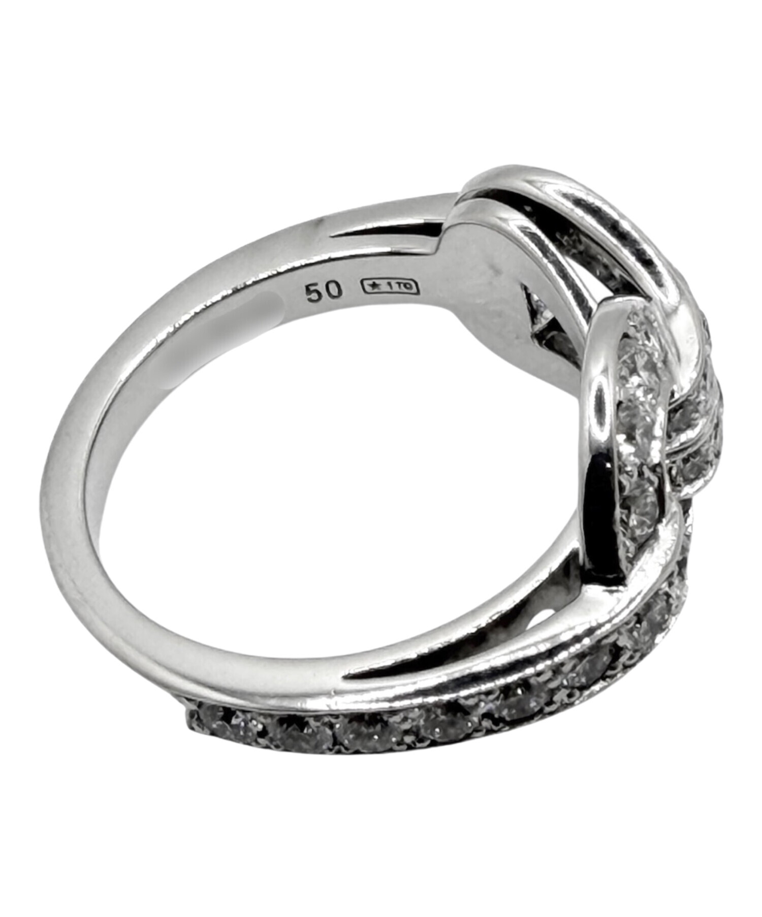 中古・古着通販】Cartier (カルティエ) アグラフリング サイズ:50(10号