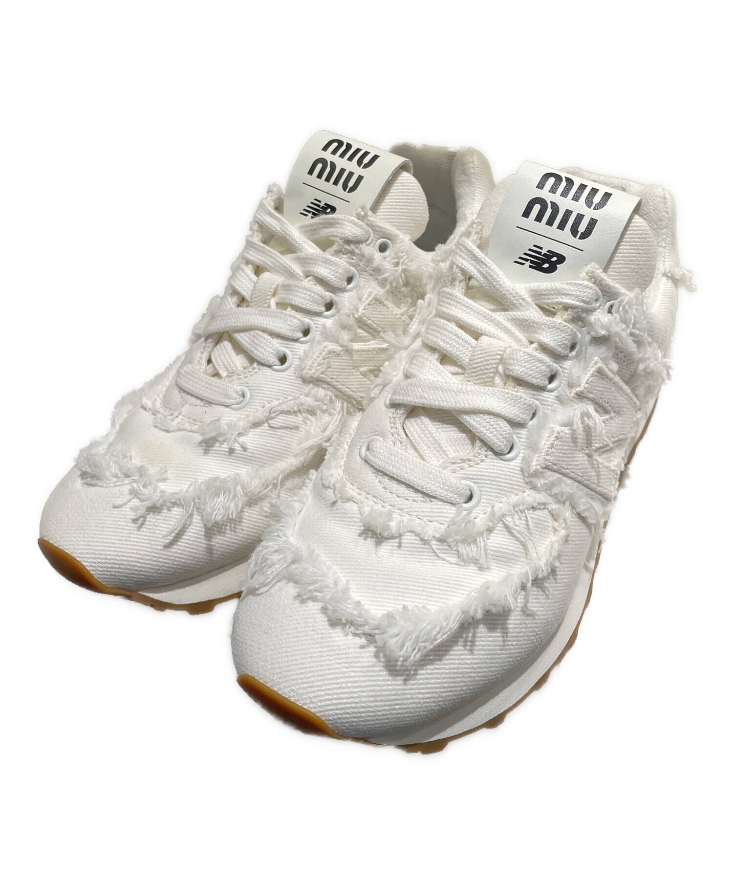 中古・古着通販】NEW BALANCE (ニューバランス) MIU MIU (ミュウミュウ 