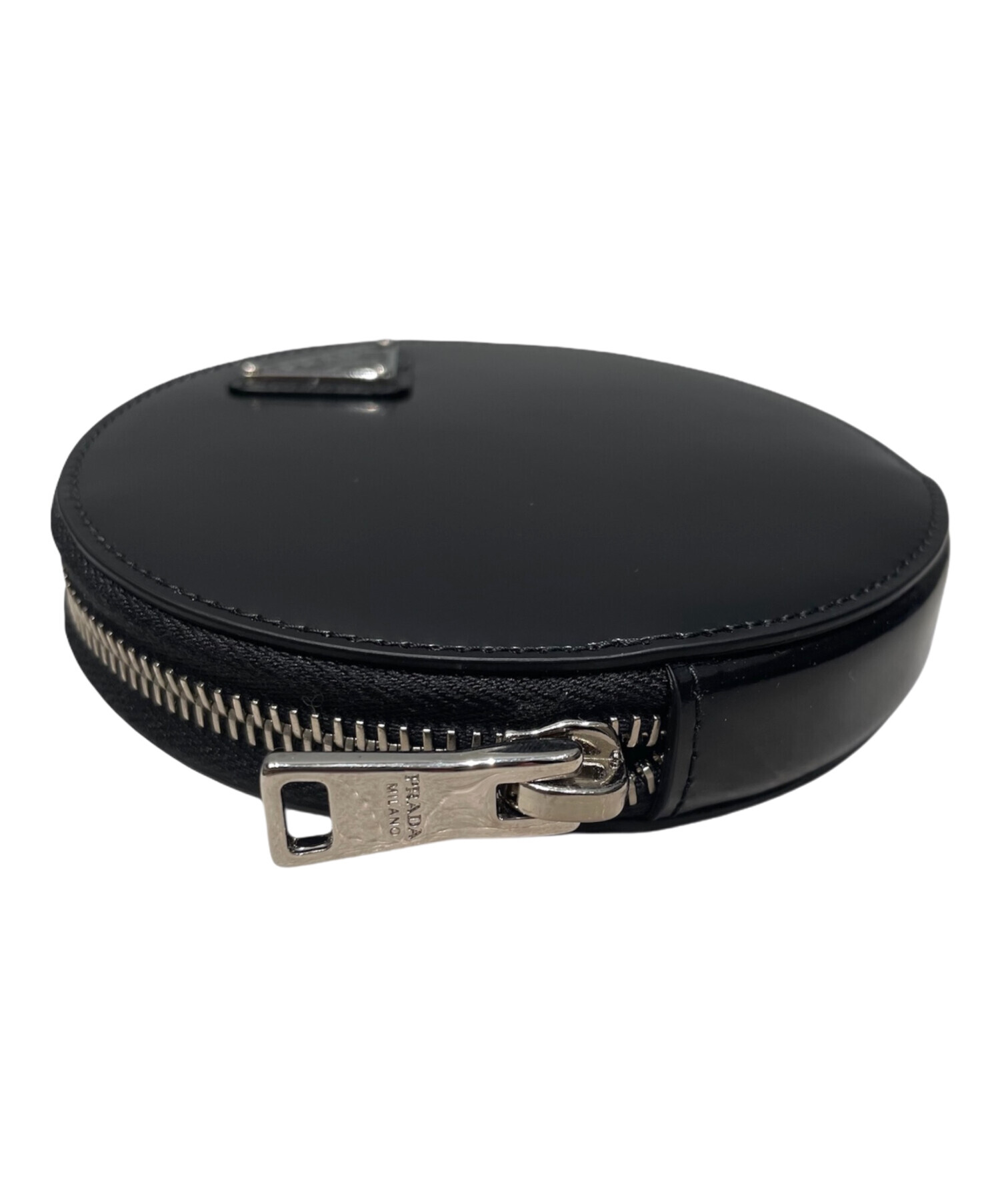 中古・古着通販】PRADA (プラダ) トライアングルロゴサークルポーチ