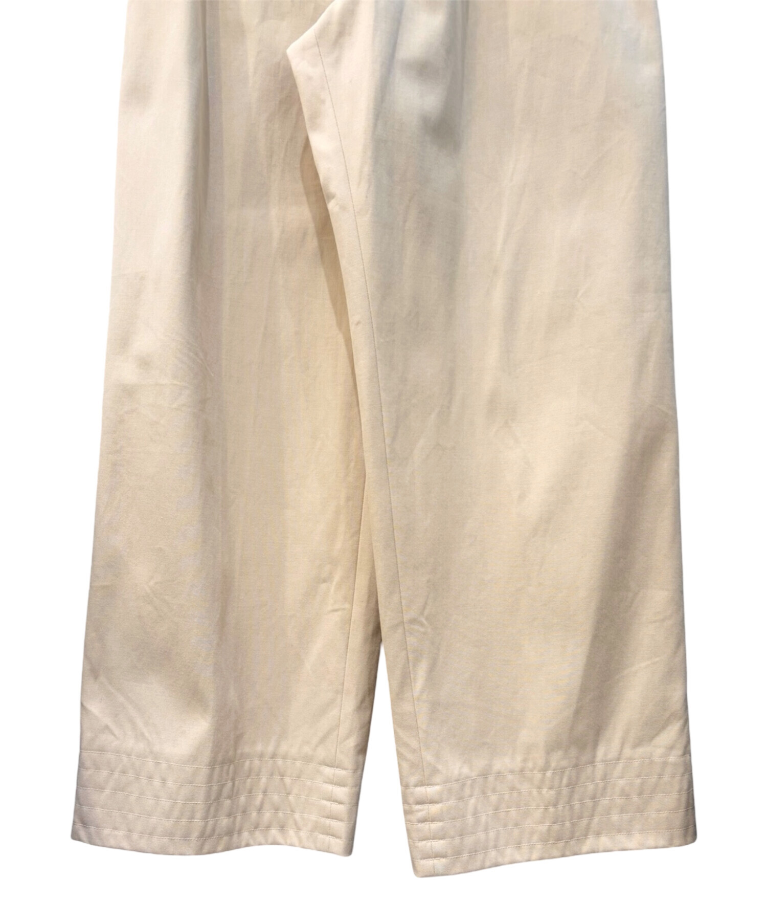 中古・古着通販】HERMES (エルメス) イージータックパンツ ベージュ