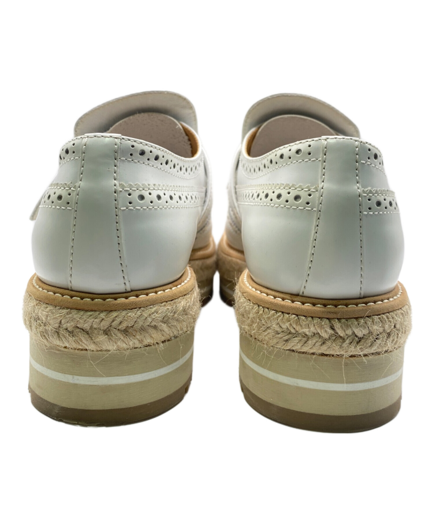 中古・古着通販】PRADA (プラダ) メダリオンエスパドリーユシューズ