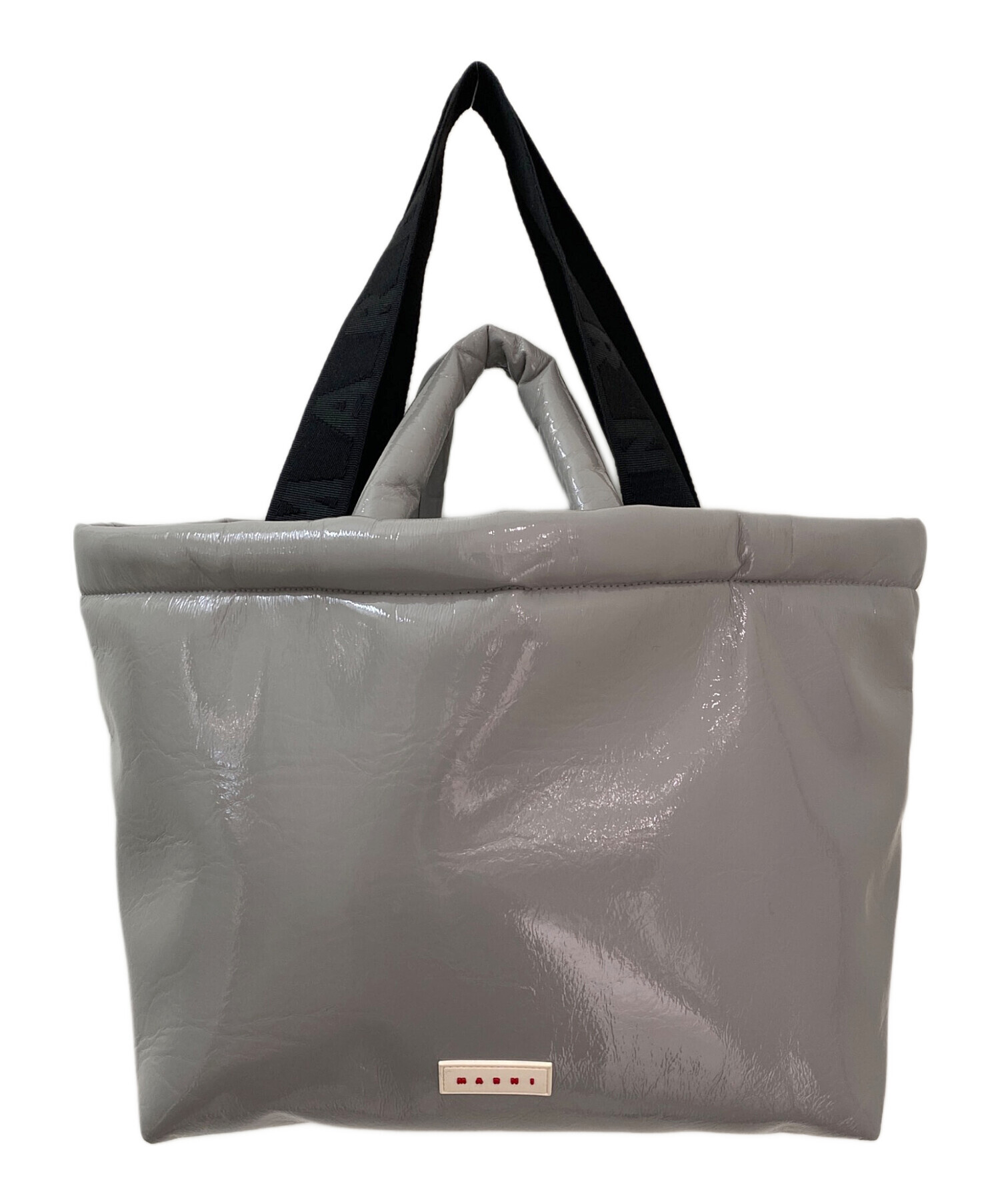 中古・古着通販】MARNI (マルニ) Puffy Shopping Bag グレー｜ブランド 