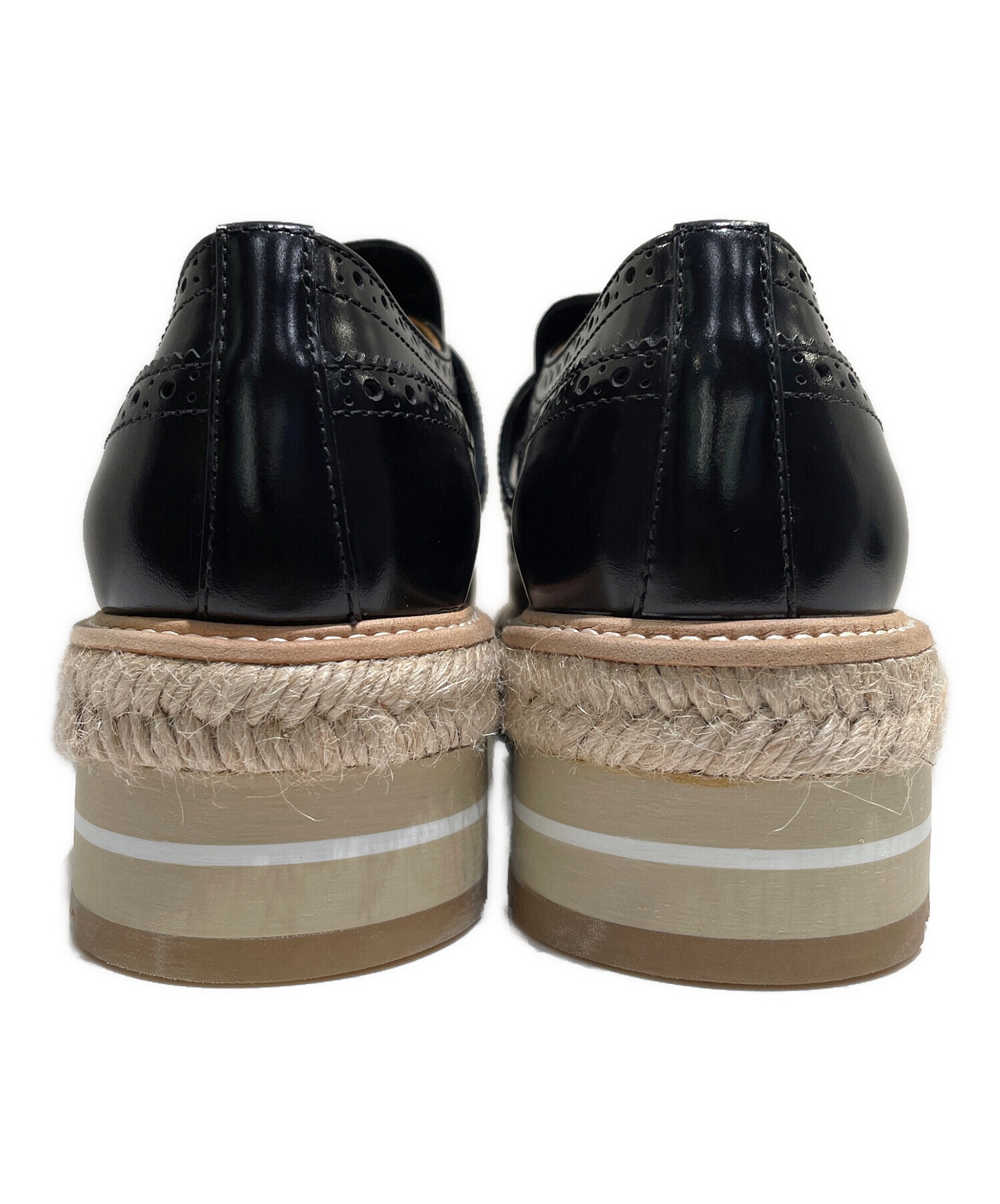 中古・古着通販】PRADA (プラダ) メダリオンエスパドリーユシューズ 