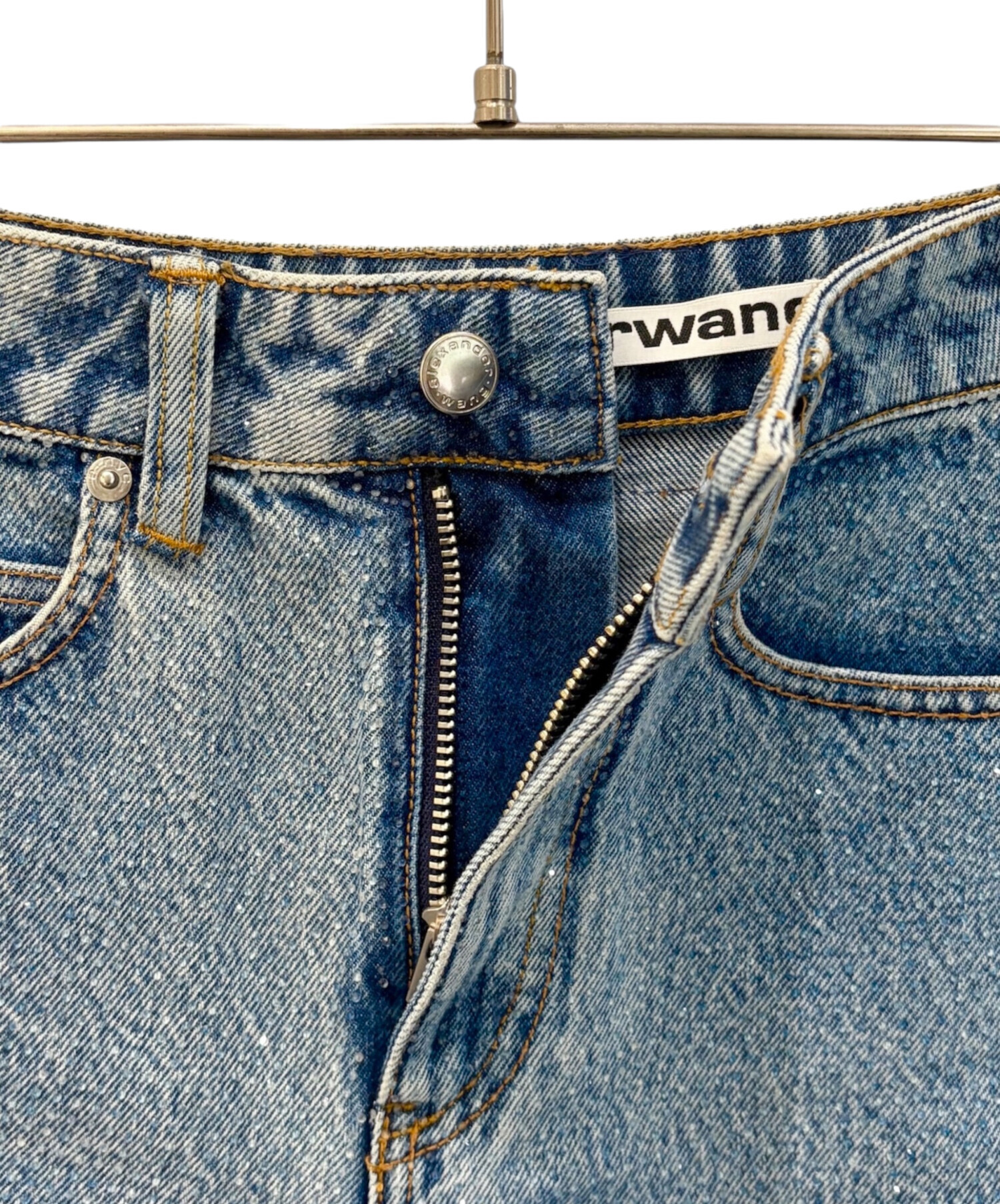中古・古着通販】ALEXANDER WANG (アレキサンダー・ワン) 装飾デニム
