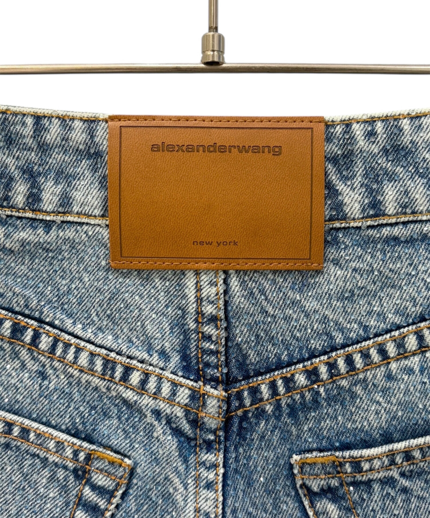 中古・古着通販】ALEXANDER WANG (アレキサンダー・ワン) 装飾デニム