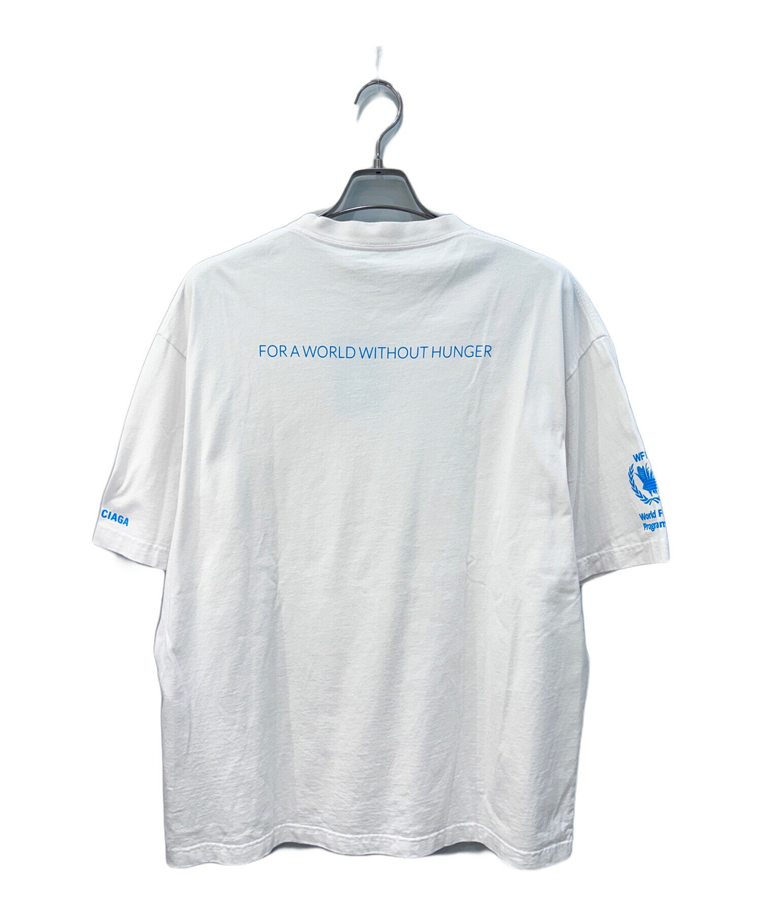 中古・古着通販】BALENCIAGA (バレンシアガ) WFPロゴプリントTシャツ 