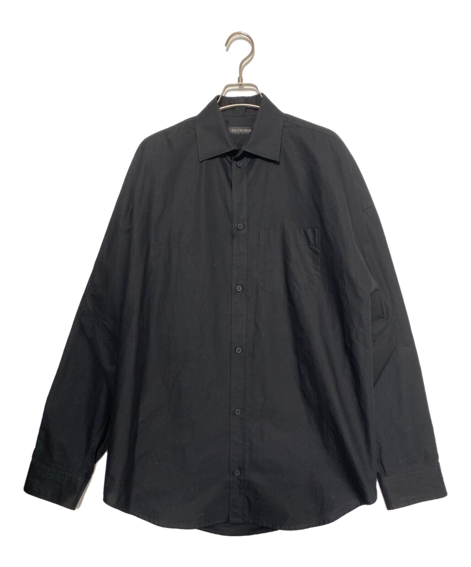 中古・古着通販】BALENCIAGA (バレンシアガ) バックロゴコクーンシャツ