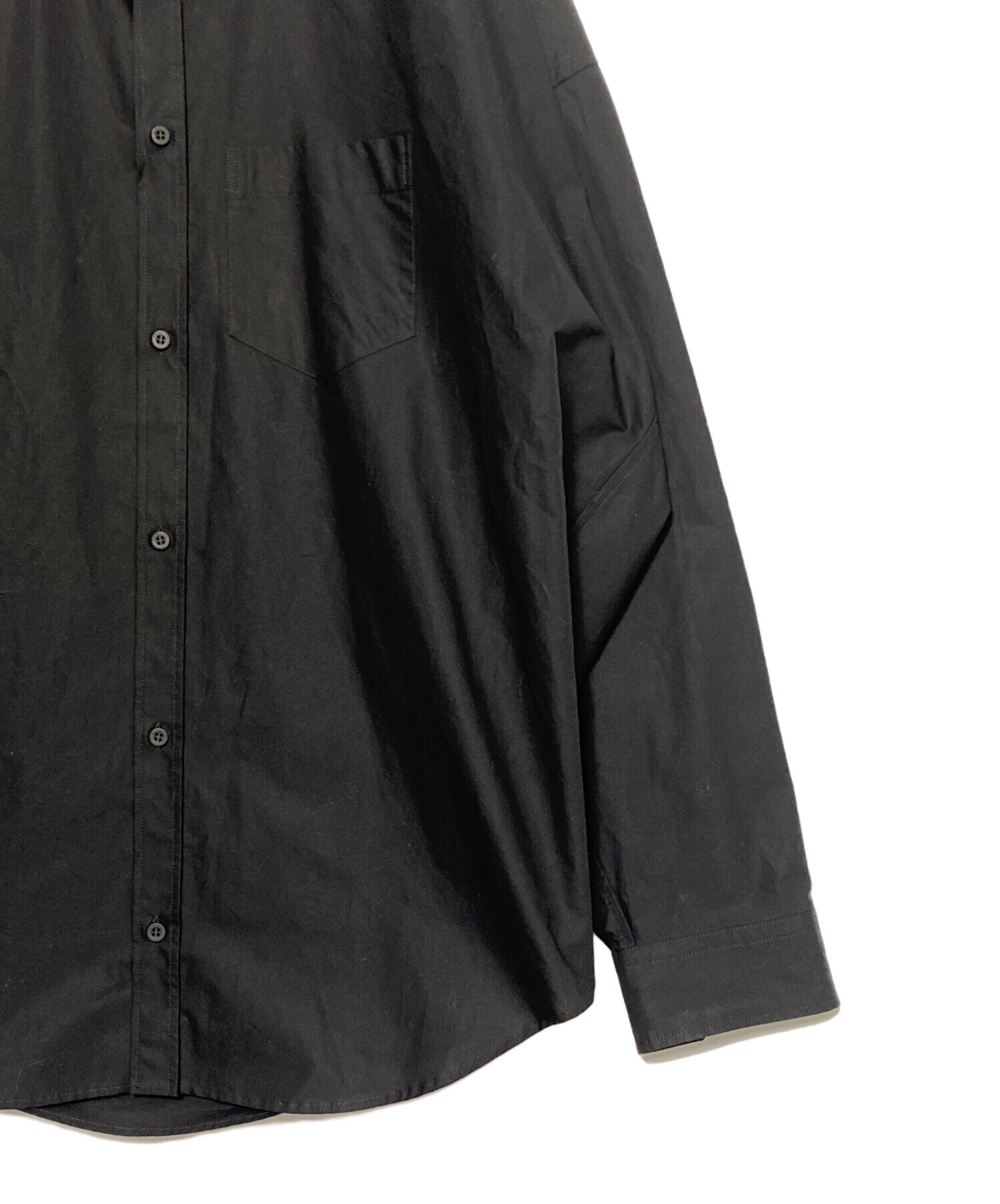 中古・古着通販】BALENCIAGA (バレンシアガ) バックロゴコクーンシャツ