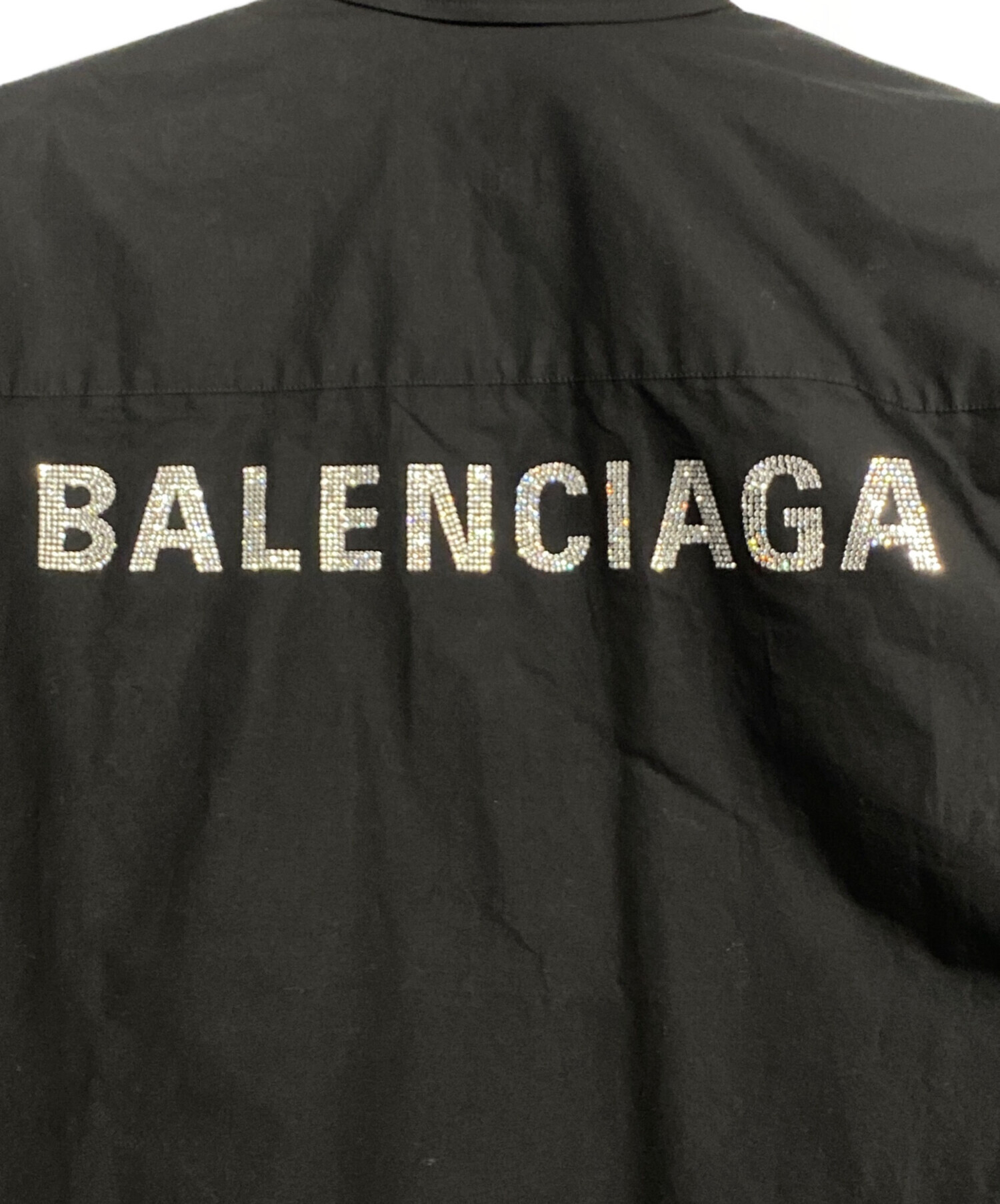 中古・古着通販】BALENCIAGA (バレンシアガ) バックロゴコクーンシャツ