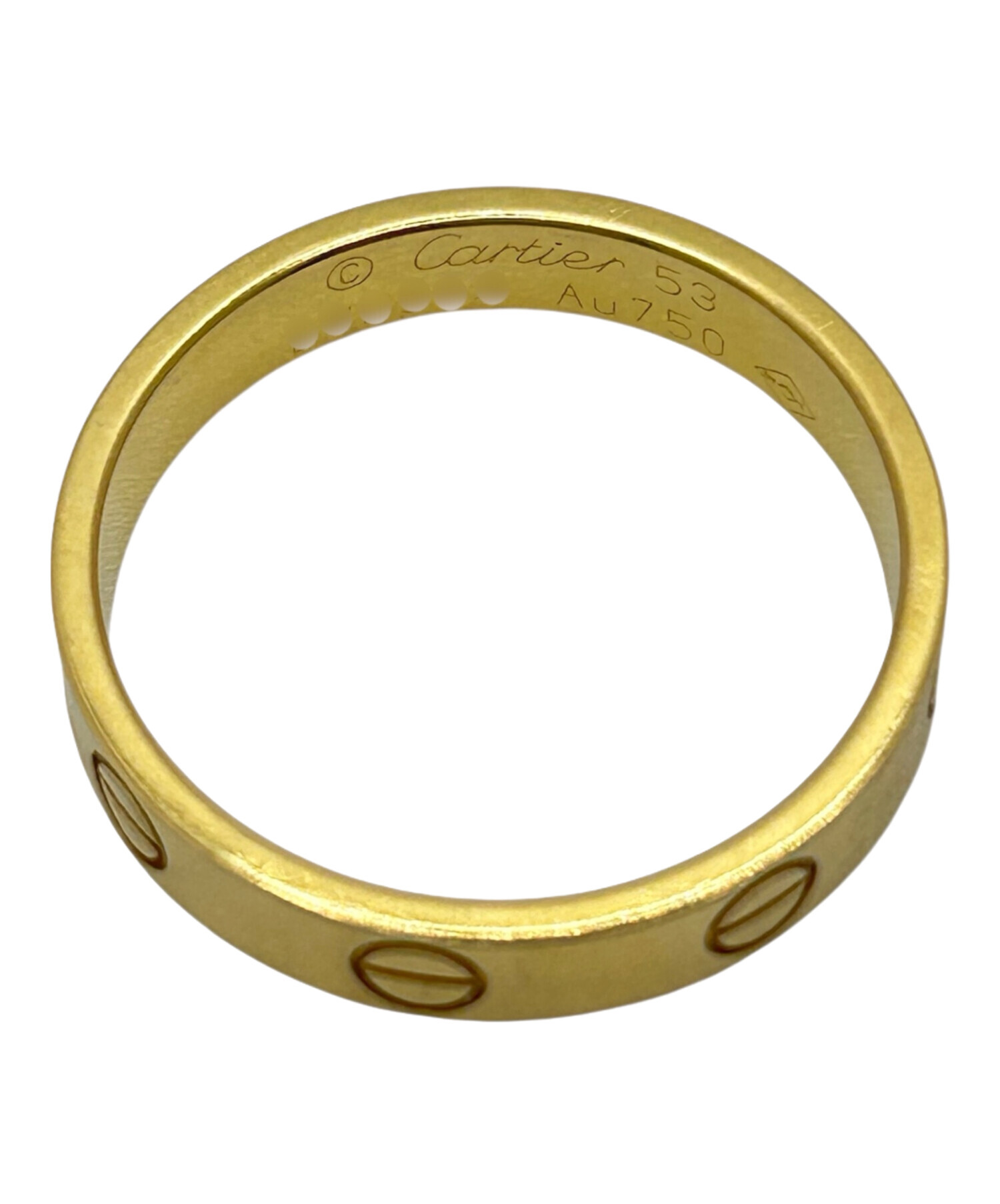 中古・古着通販】Cartier (カルティエ) ミニラブリング サイズ:53 (13