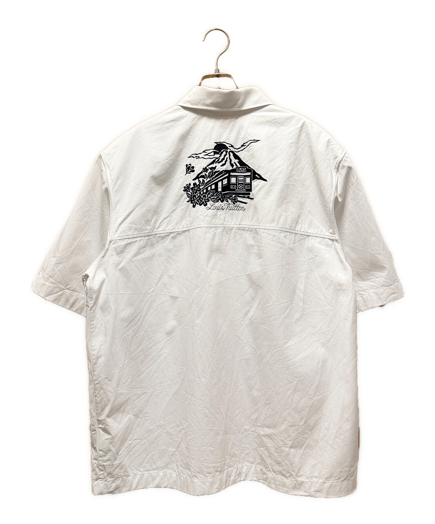 最終価格。LOUIS VUITTON ホワイト シャツワンピース 36 中古・古着通販】LOUIS VUITTON (ルイ ヴィトン) NIGO (二ゴー) エンベ