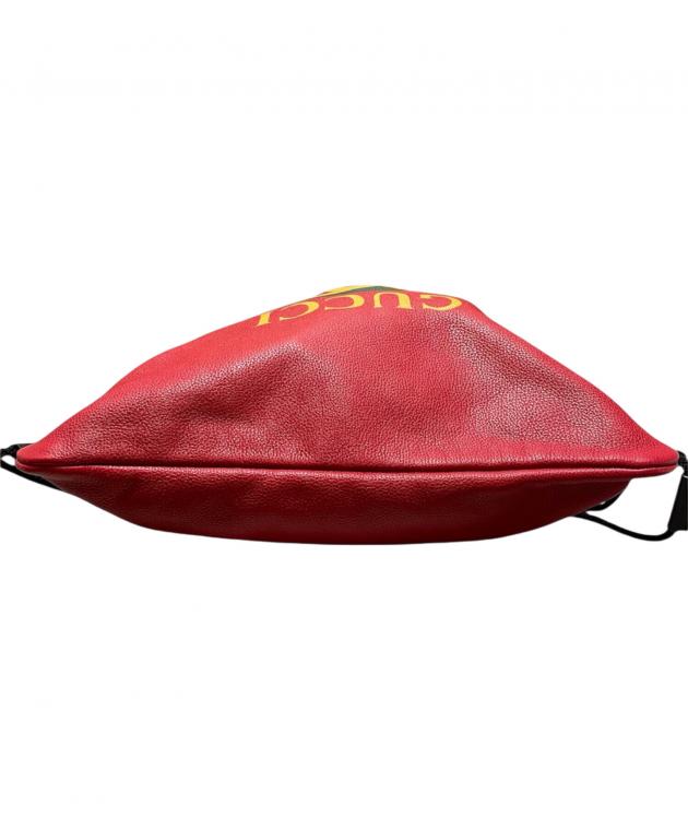 中古・古着通販】GUCCI (グッチ) ドローストリングロゴナップサック