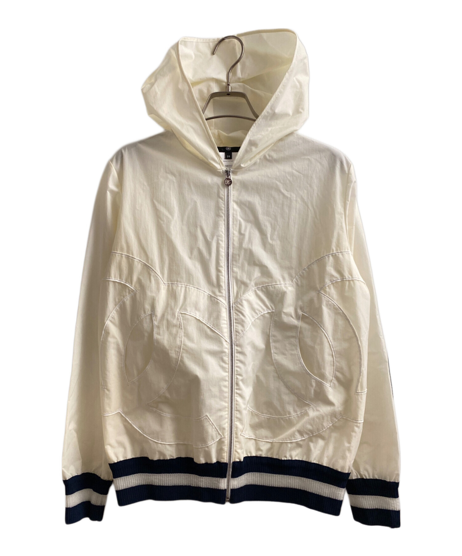 中古・古着通販】CHANEL (シャネル) ココマークナイロンフーデッド