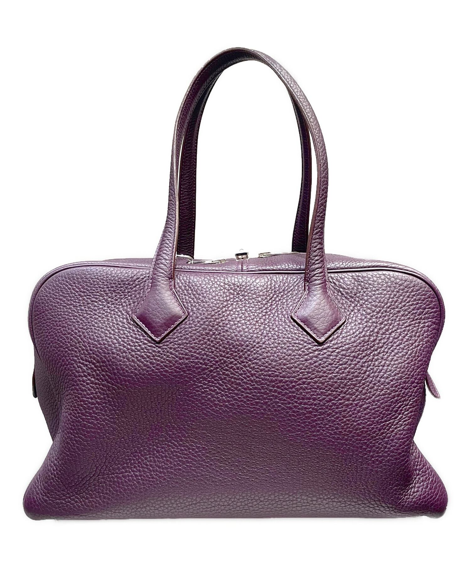 中古・古着通販】HERMES (エルメス) ヴィクトリア35 パープル サイズ