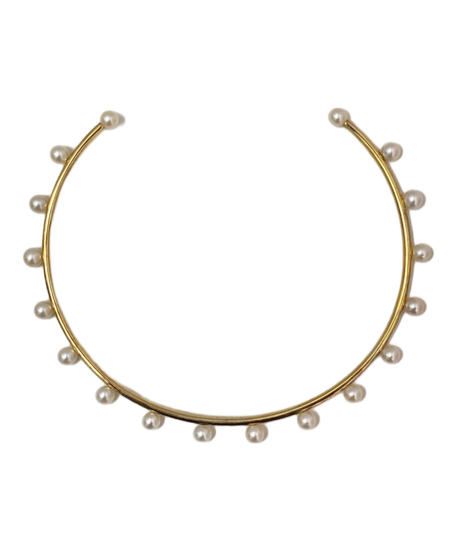 中古・古着通販】Bijou de M (ビジュードエム) パールチョーカー