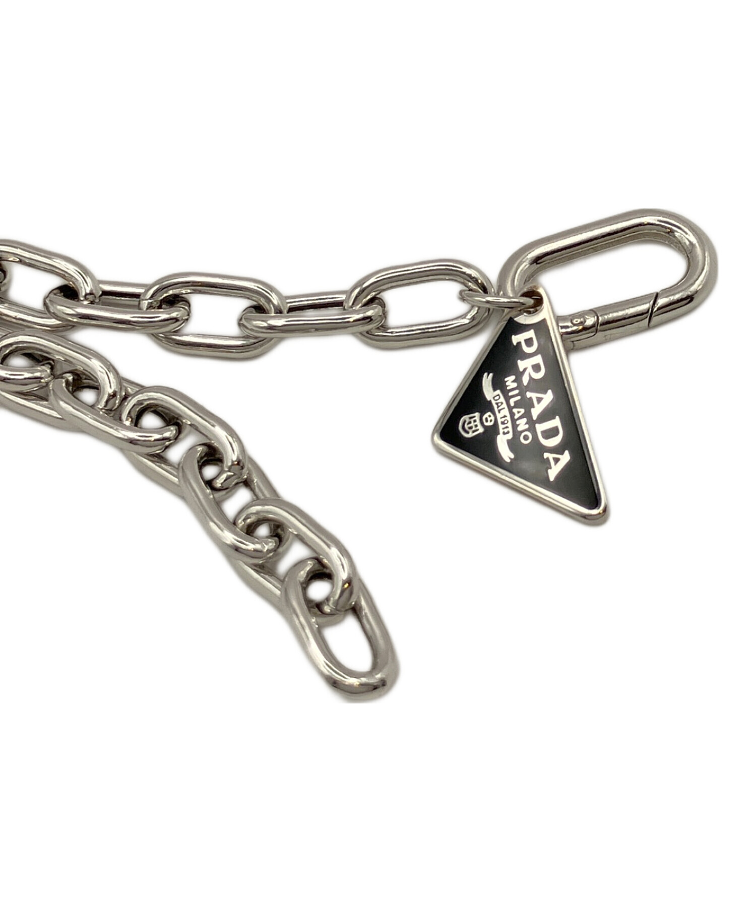 中古・古着通販】PRADA (プラダ) トライアングルロゴブレスレット