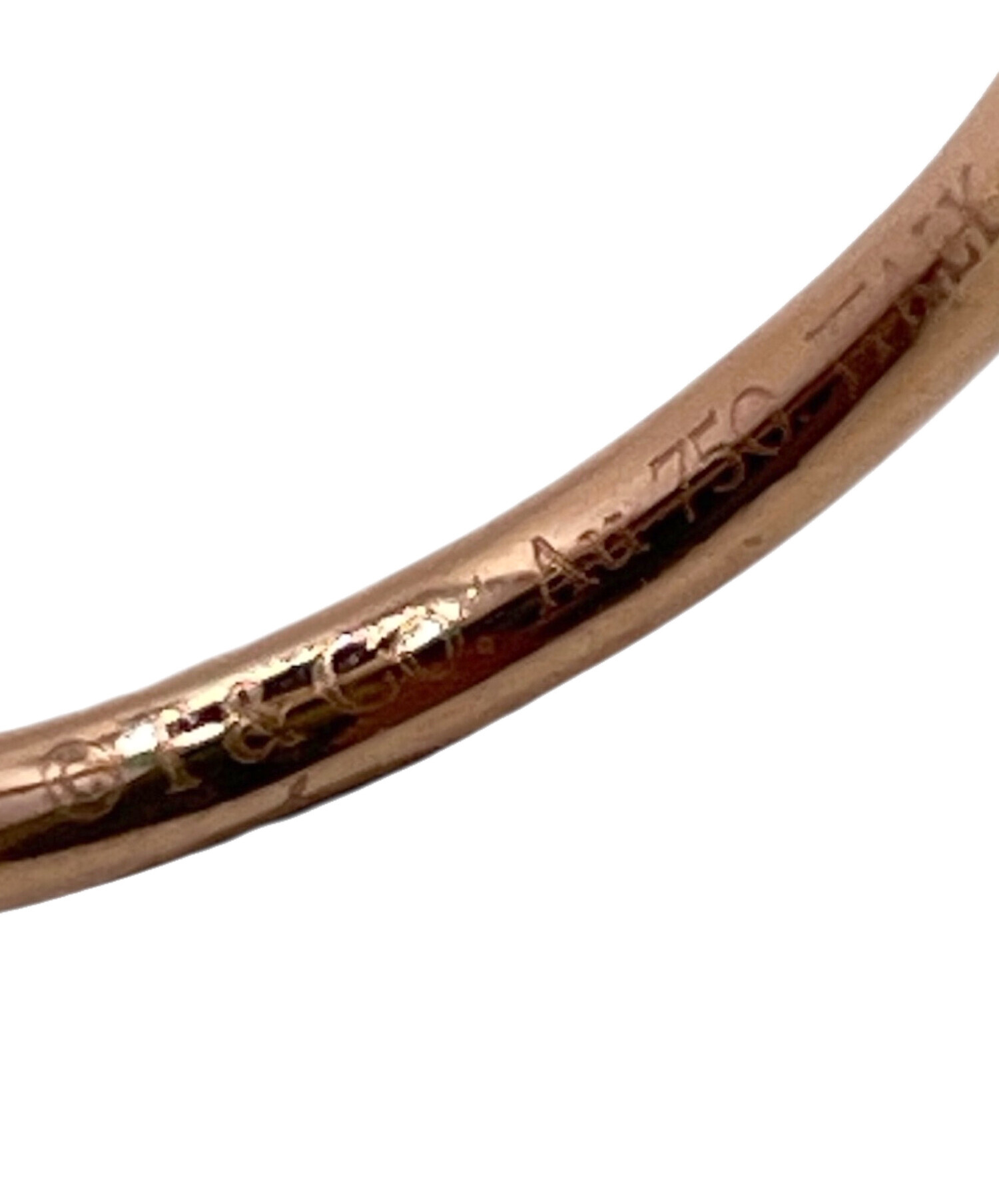 中古・古着通販】TIFFANY & Co. (ティファニー) Tワイヤーダイヤリング