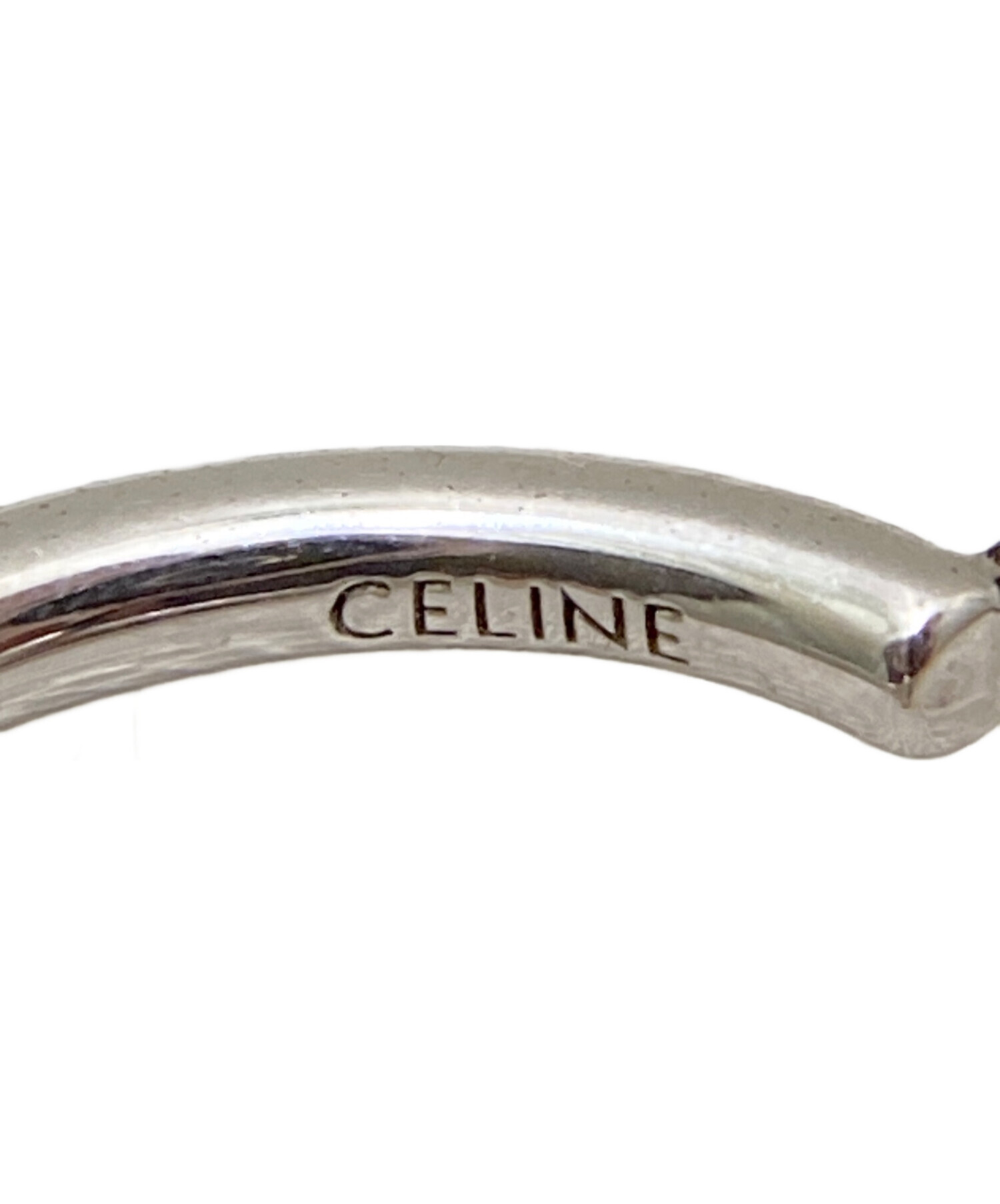 中古・古着通販】CELINE (セリーヌ) ノットスモールフープピアス
