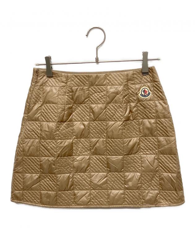 モンクレール moncler キルティングスカート ボトムス スカート 中古・古着通販】MONCLER (モンクレール) GONNA/キルティングミニ