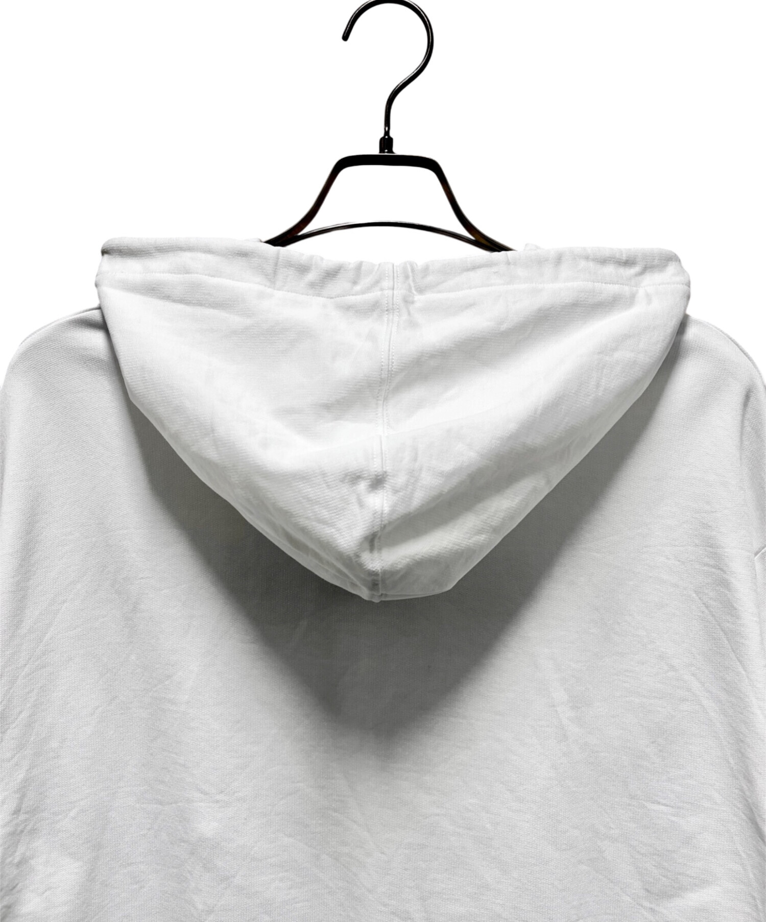 中古・古着通販】MONCLER (モンクレール) ロゴパーカー ホワイト