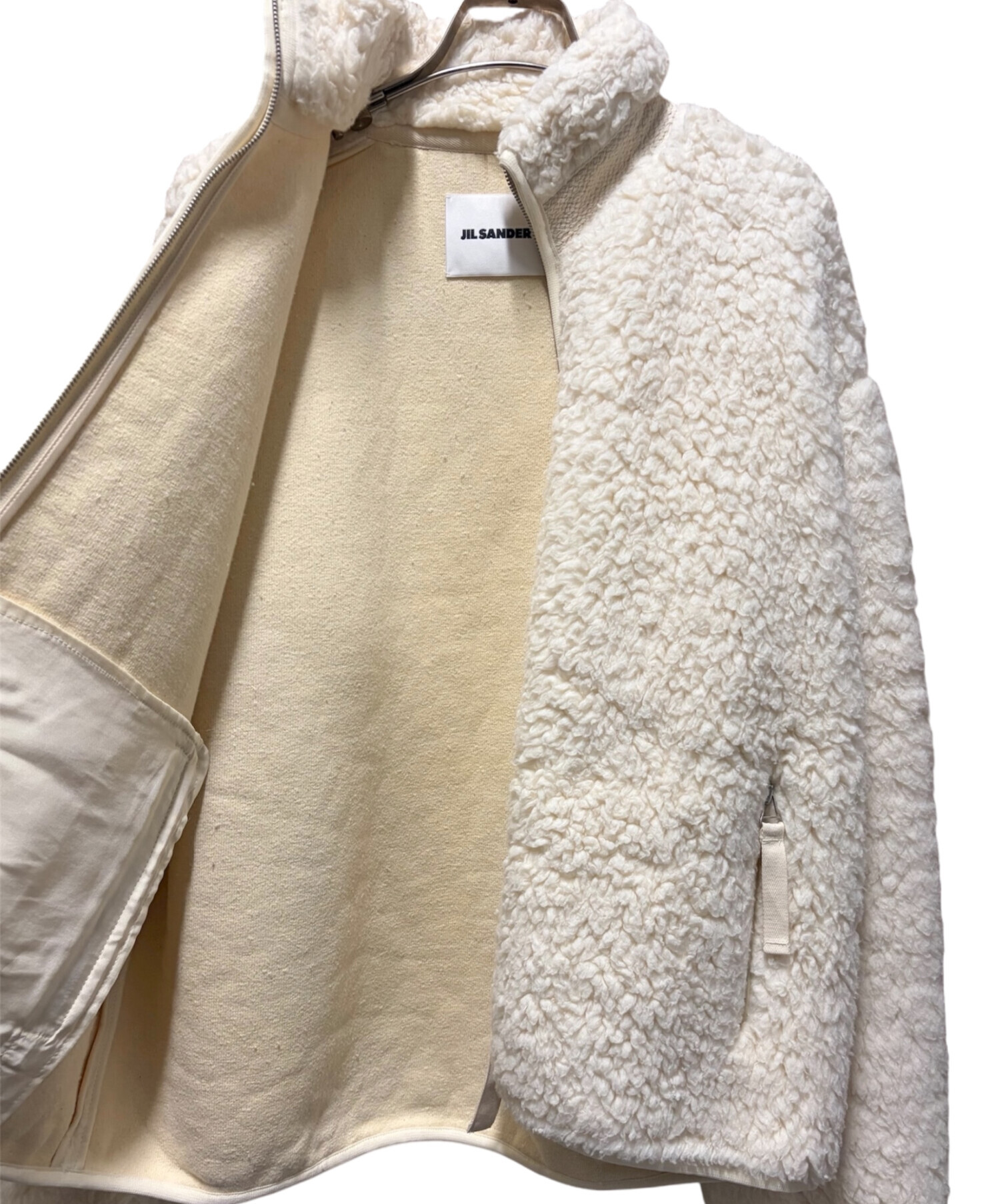 た*け様 新品　人気モデル　ジルサンダー　リサイクル　ポリアミド　パファー　ジャ Jil Sander ジップアップ パデッドジャケット | ブラック | FARFETCH JP